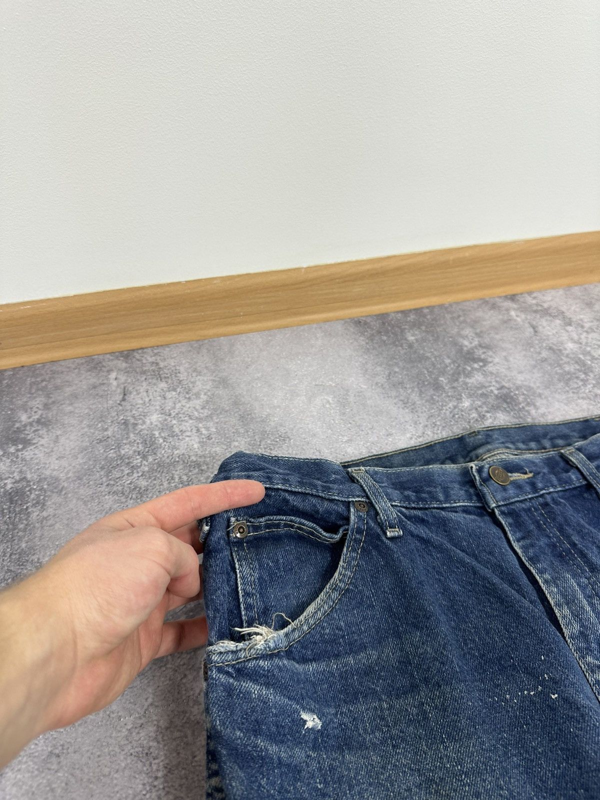 Dickies Vintage Dickies USA Distressed American Work Jeans Pants Size US 36 / EU 52 - 16 Thumbnail