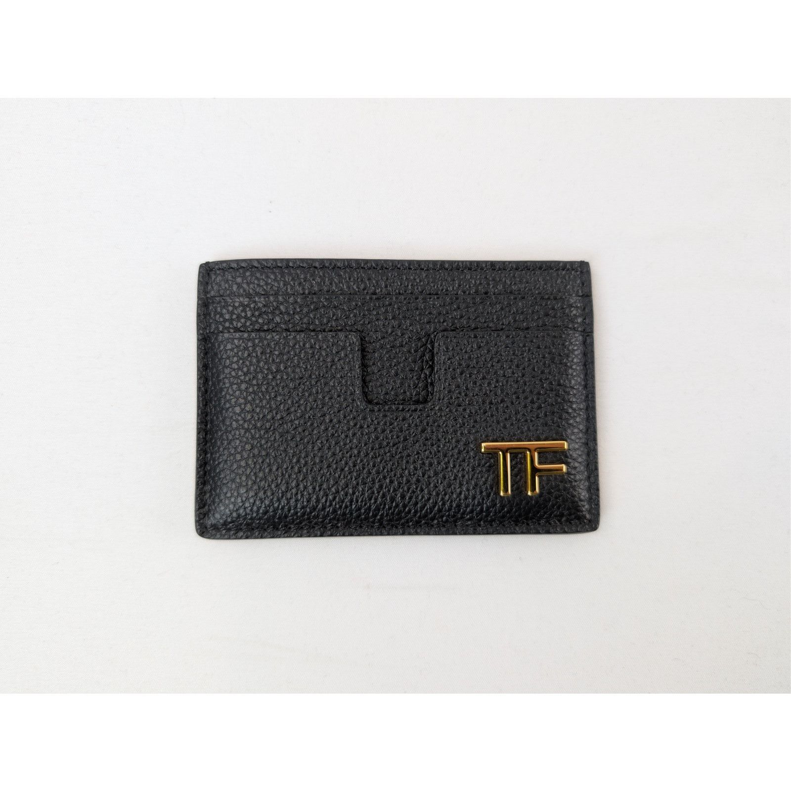Tom Ford o1rshd1 Size: OS / Grain Leather Card Holder / Wallet Black Size ONE SIZE - 10 Thumbnail