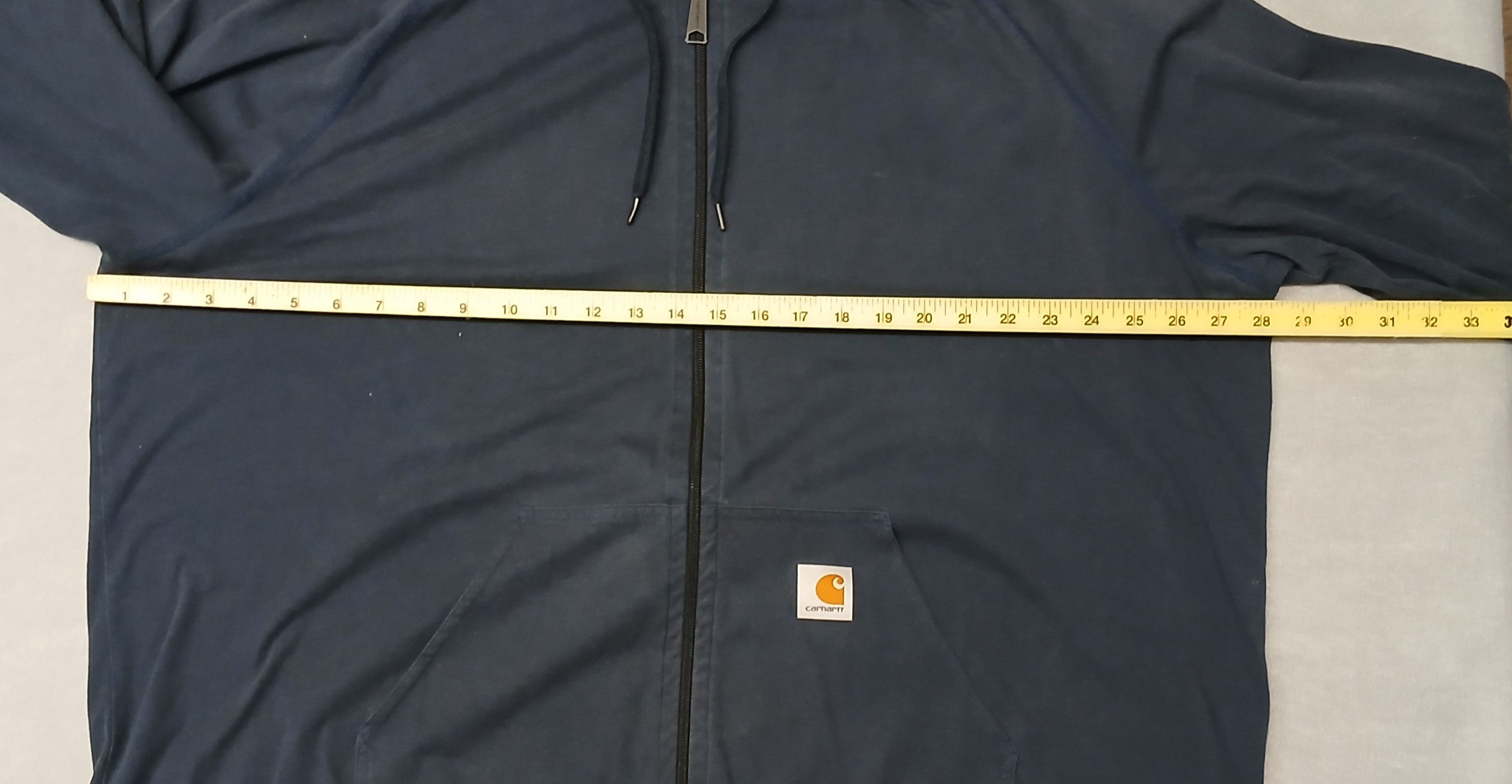 Carhartt Carhartt 2XL Blue Bomber Cotton Zip Down Jacket Size US XXL / EU 58 / 5 - 3 Thumbnail