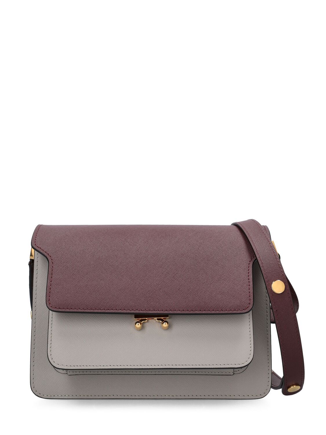 Marni o1w1db11024 Size: OS / Leather Trunk Shoulder Bag Size ONE SIZE - 1 Thumbnail