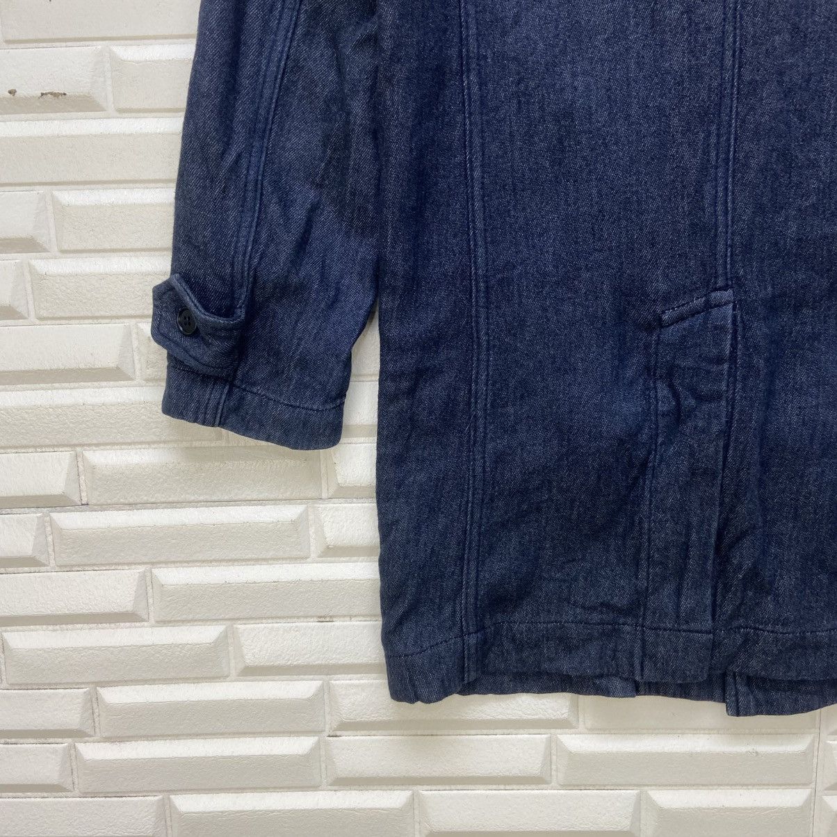 KATO Japanese Fashion Basic Tool Project by Kato Indigo Jacket Size US XS / EU 42 / 0 - 8 Thumbnail