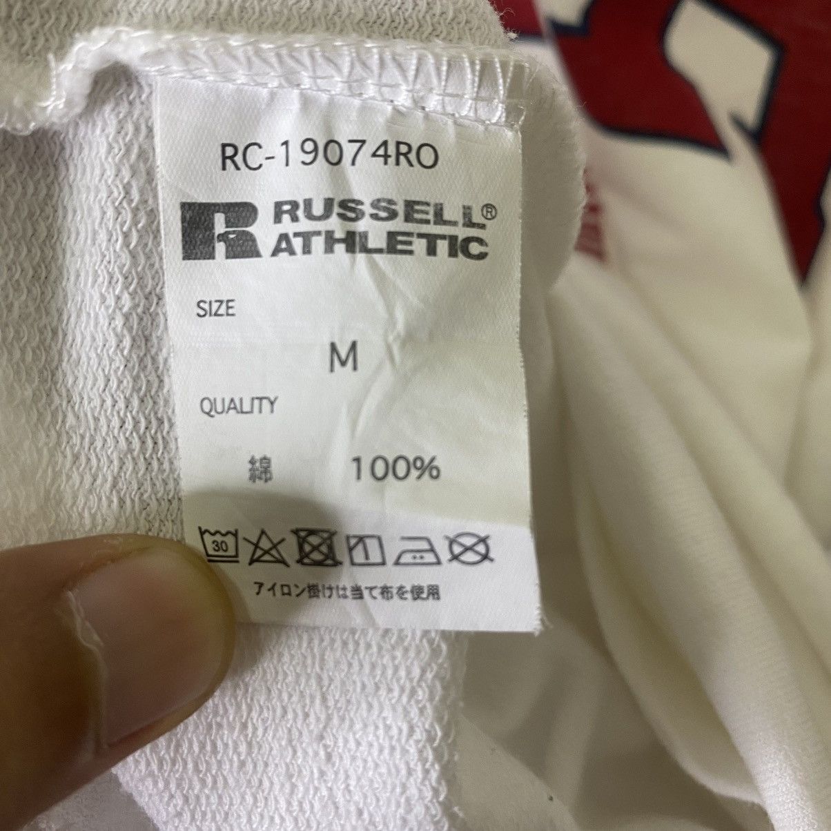 Russell Athletic × Vintage Vintage 2000s Russell Athletic x USA Team LA T Shirt Size US M / EU 48-50 / 2 - 6 Thumbnail