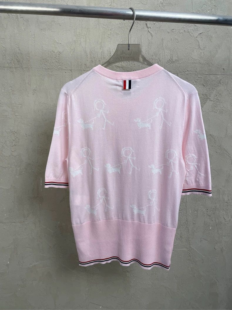 Thom Browne Thom browne Size 0 Cherry blossom pink dog walking villain Size XS / US 0-2 / IT 36-38 - 3 Thumbnail