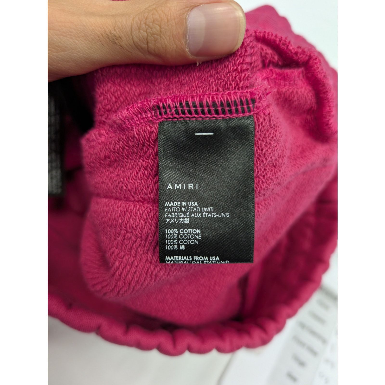 Amiri o1rshd1 Core Logo Sweatshort Shorts in Peacock Size US 30 / EU 46 - 15 Thumbnail