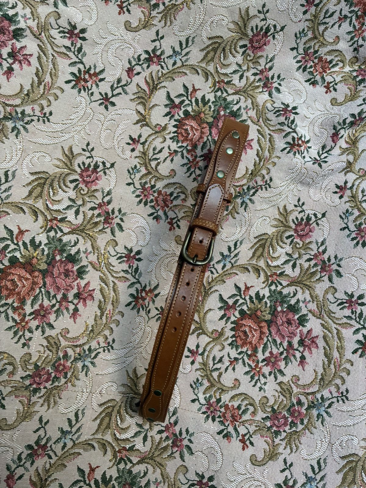 Other HANDMADE THICK VEGETAL TANNED LEATHER WESTERN BELTS Size 32 - 8 Thumbnail