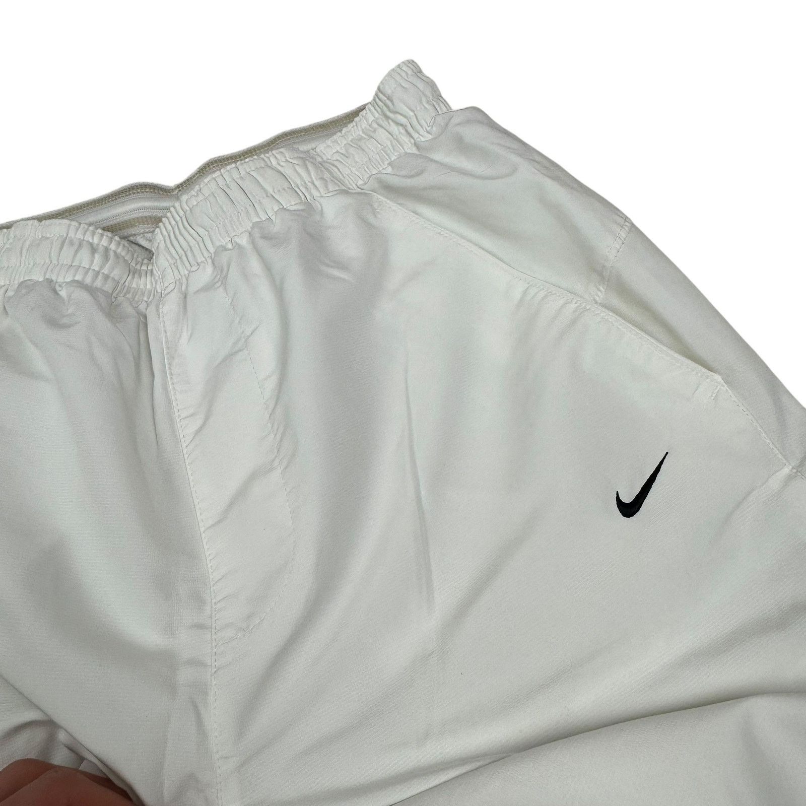 Nike Nike White Track Pant S Size US 30 / EU 46 - 3 Thumbnail