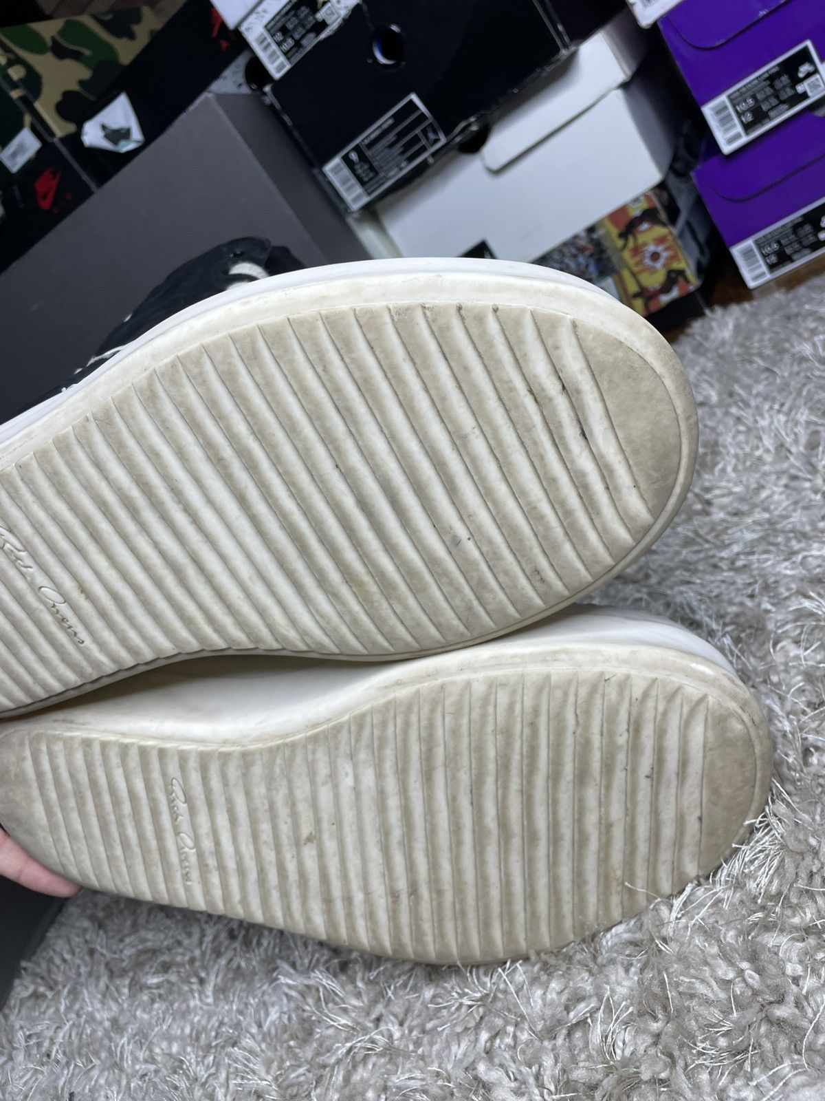 Rick Owens Rick Owens Jumbo Geobasket Size US 10 / EU 43 - 11 Thumbnail