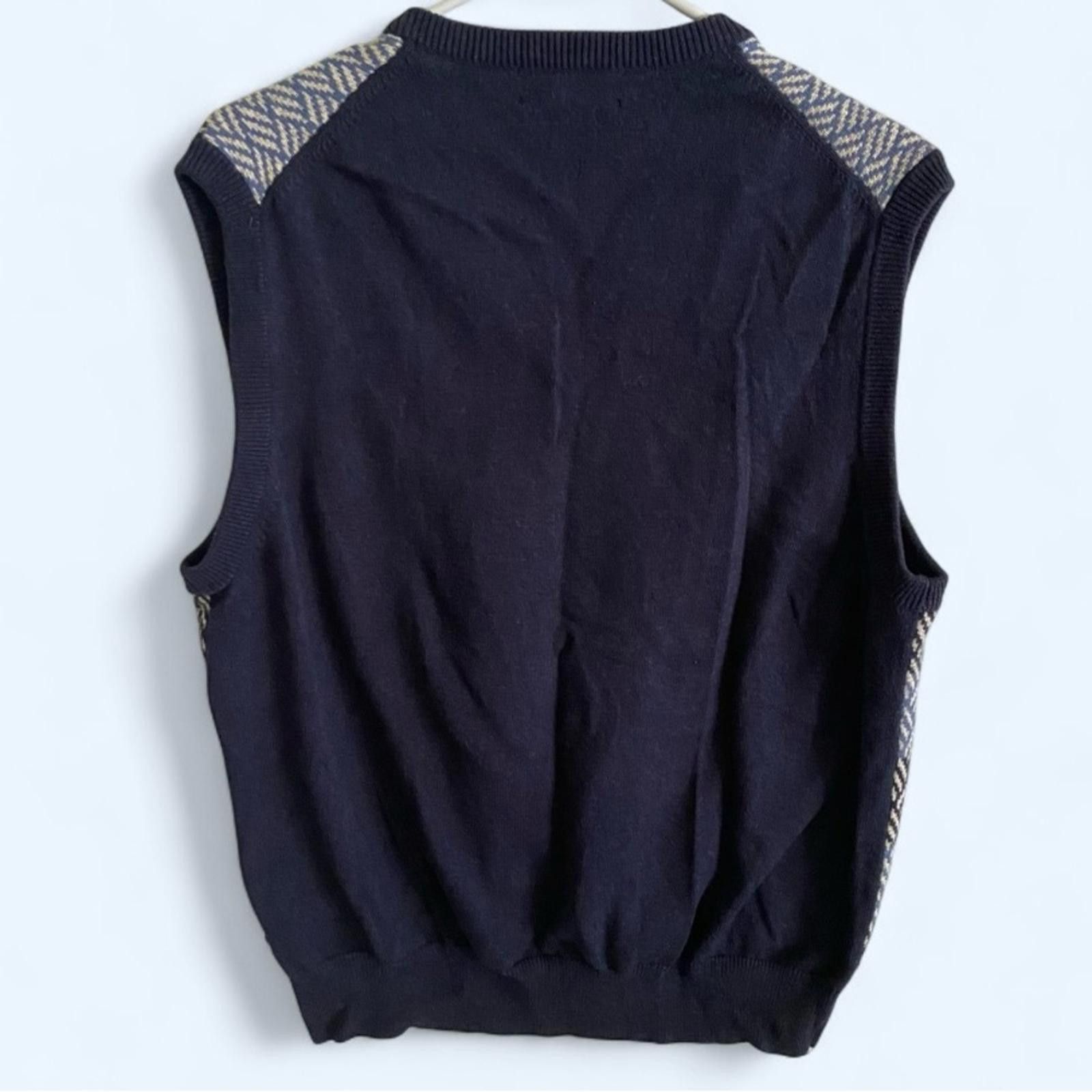 Brooks Brothers Brooks Brothers Cotton Blue V Neck Sweater Vest Men’s Size s Size US L / EU 52-54 / 3 - 2 Thumbnail