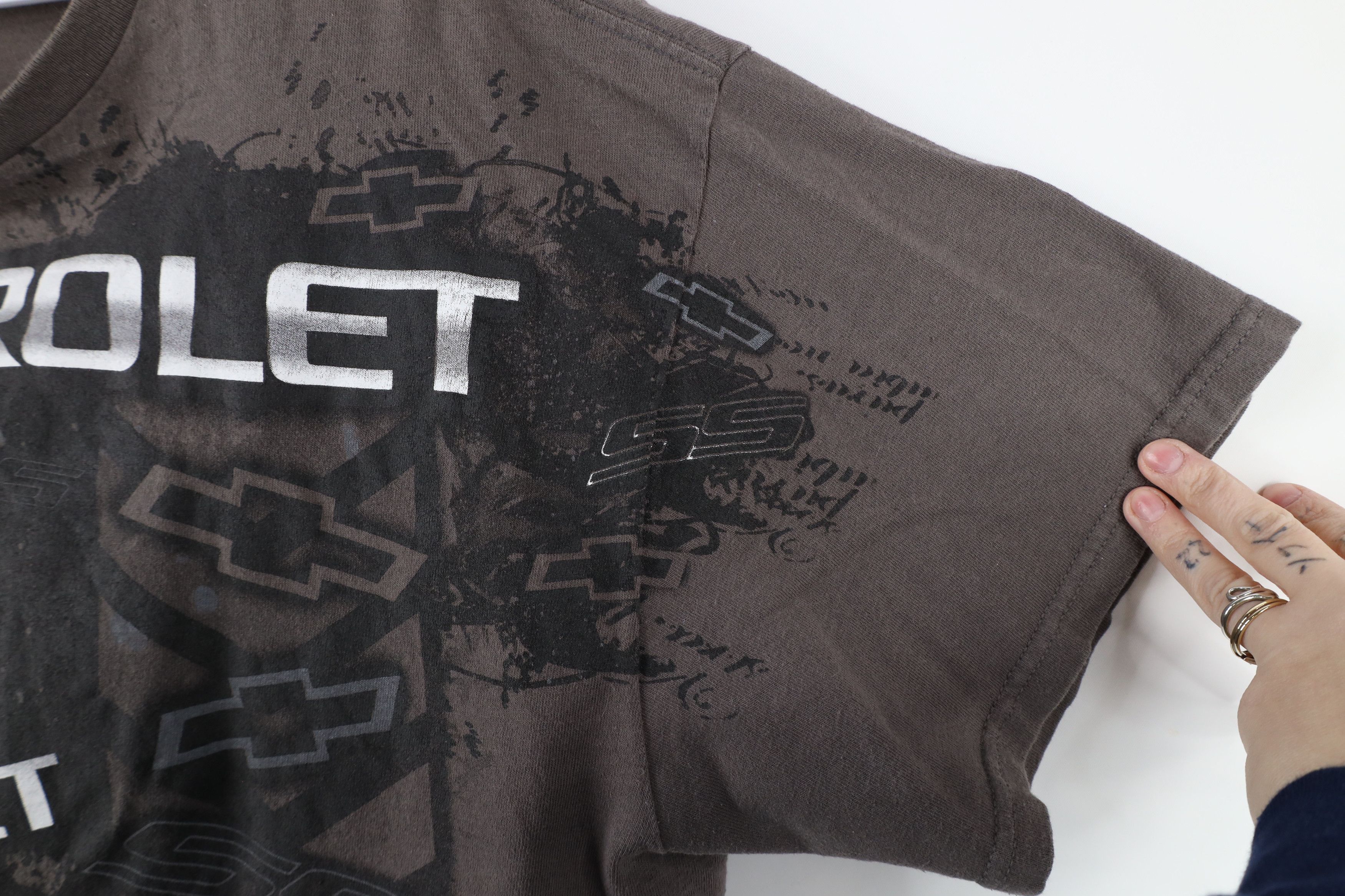 Vintage Vintage Chevrolet SS All Over Print T-Shirt Gray Cotton Size US XL / EU 56 / 4 - 6 Thumbnail