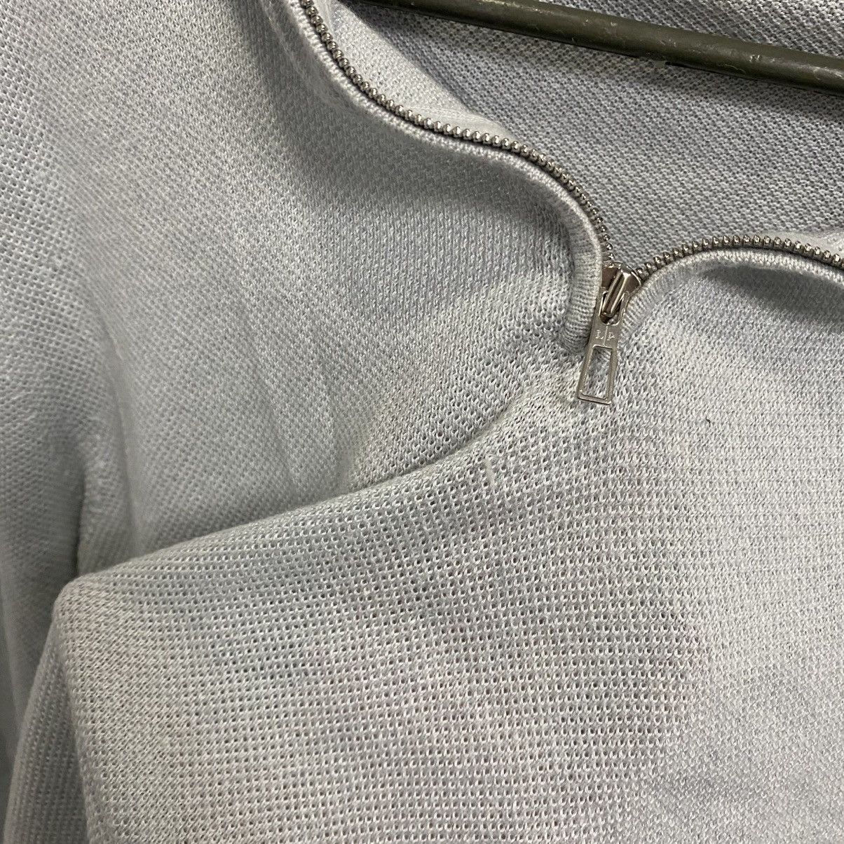 Loro Piana Loro Piana Cotton Quarter Zip Sweater Jumper Size US L / EU 52-54 / 3 - 5 Thumbnail