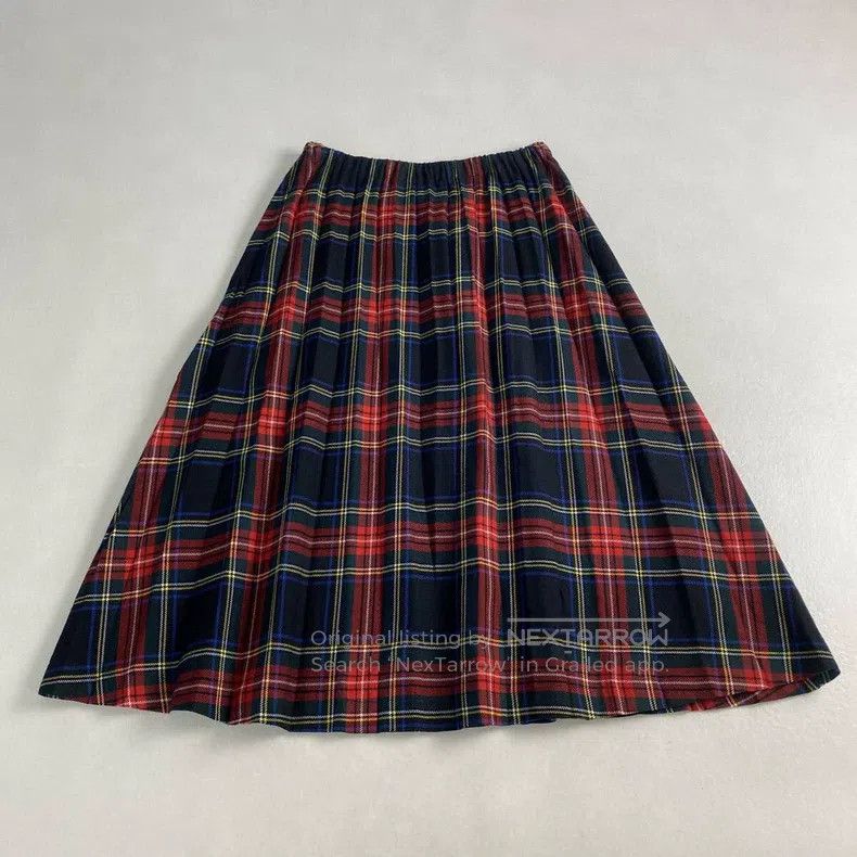 Comme des Garcons Comme Des Garcons size M Plaid Skirt Size 23" - 1 Thumbnail