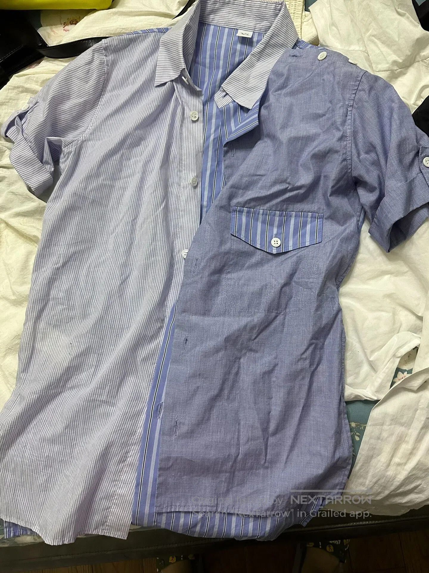 Y's Y's Yamamoto Short Sleeve Shirt. Size US M / EU 48-50 / 2 - 2 Thumbnail