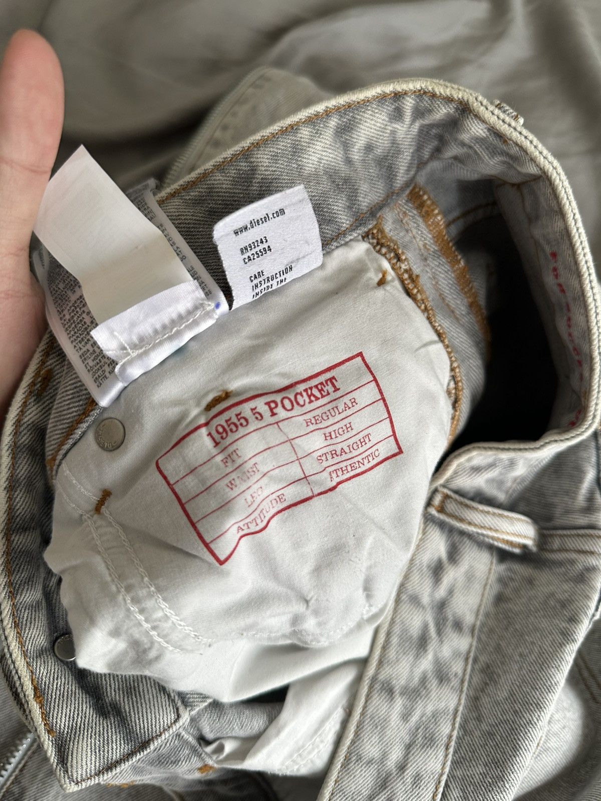 Diesel Diesel Side Double Zipper Jeans Size US 34 / EU 50 - 14 Thumbnail