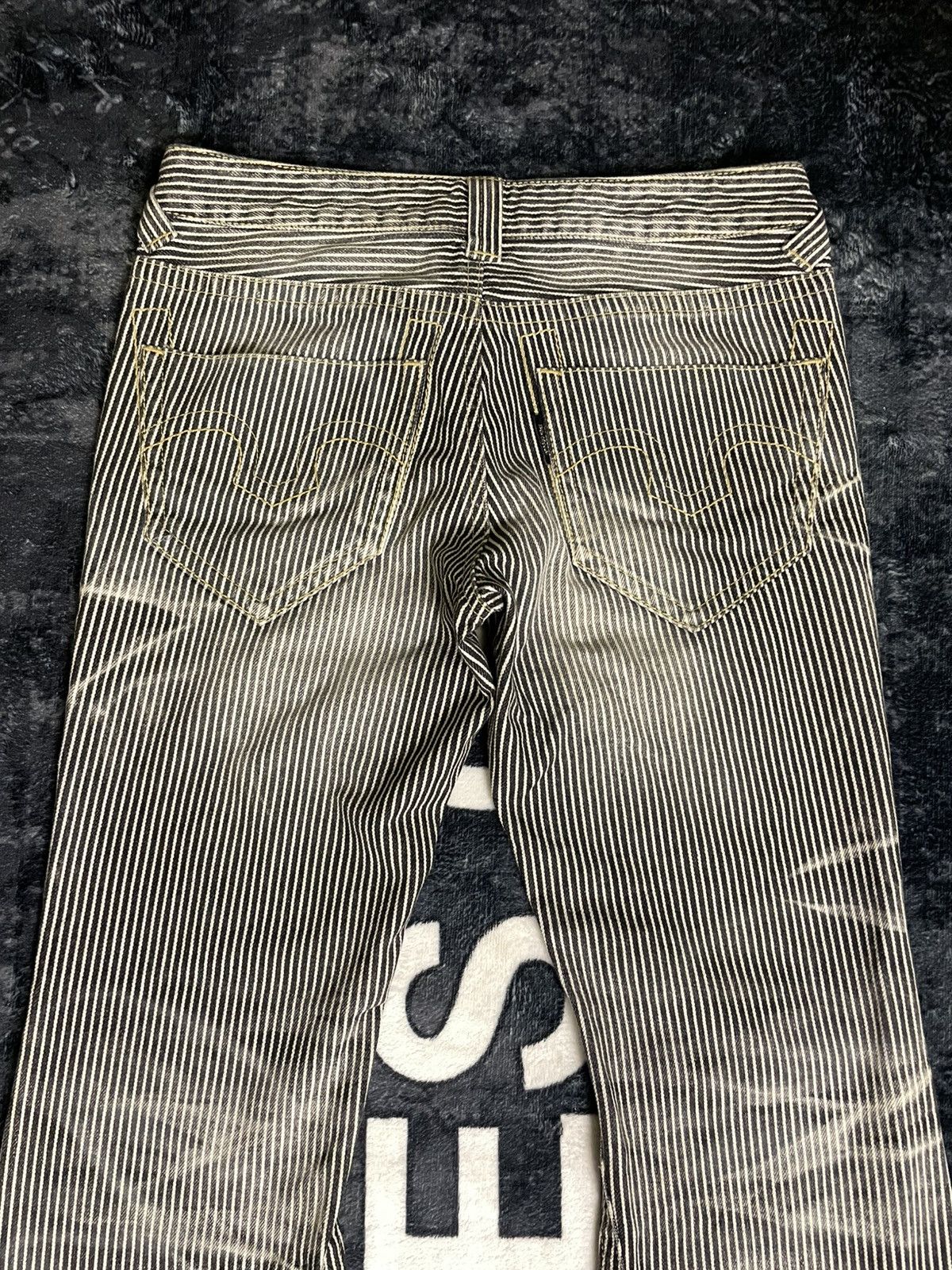 Le Grande Bleu (L.G.B.) × Tornado Mart Tornado Mart Whisker Flare Pant Size US 30 / EU 46 - 11 Thumbnail