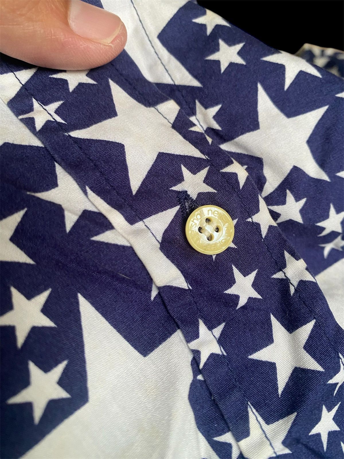 Bape Bathing Ape All-Over Star Print Long-Sleeve Shirt Size US M / EU 48-50 / 2 - 13 Thumbnail