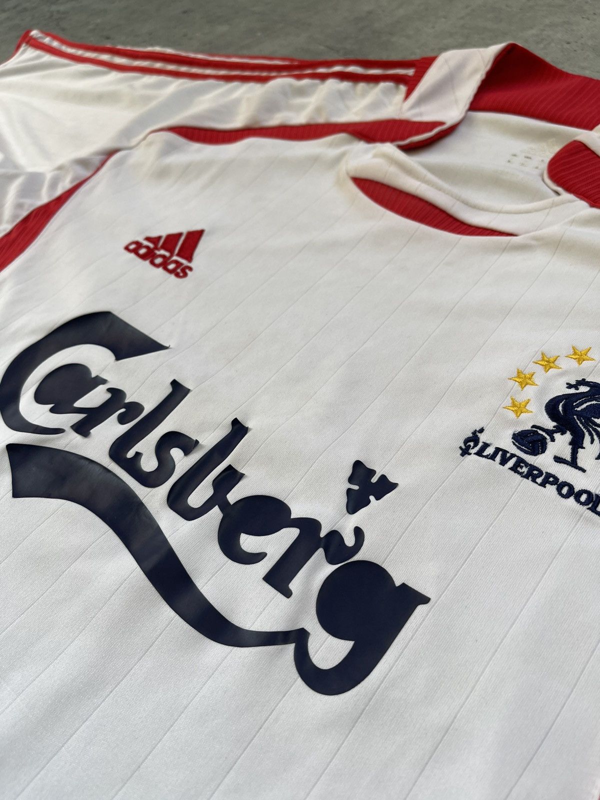 Adidas Vintage Adidas Liverpool Carlsberg tee jersey 90s y2k Size US M / EU 48-50 / 2 - 5 Thumbnail