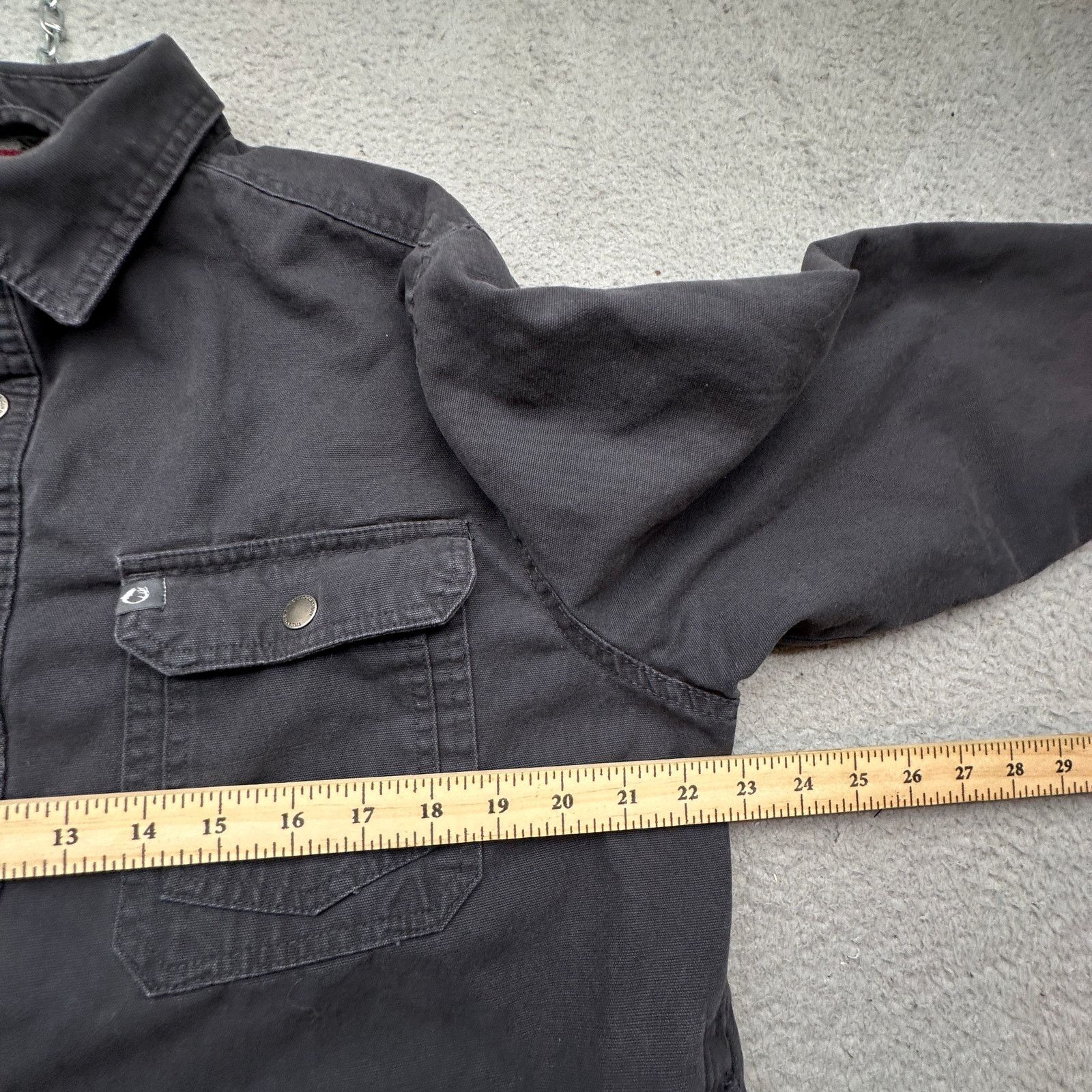 Other American Outdoorsman Canvas Shirt Medium Plaid Fleece Lined Size US M / EU 48-50 / 2 - 4 Thumbnail