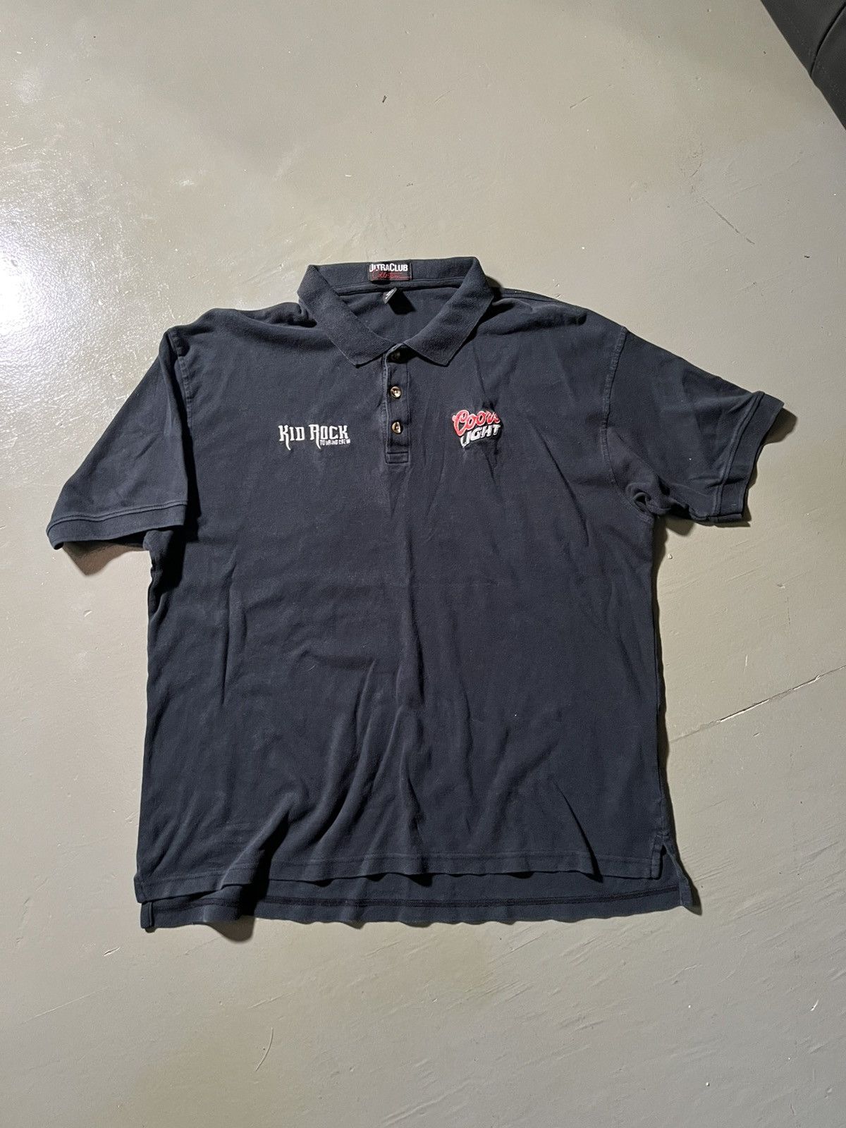 Vintage Vintage Kid Rock touring crew polo Size US XL / EU 56 / 4 - 1 Thumbnail