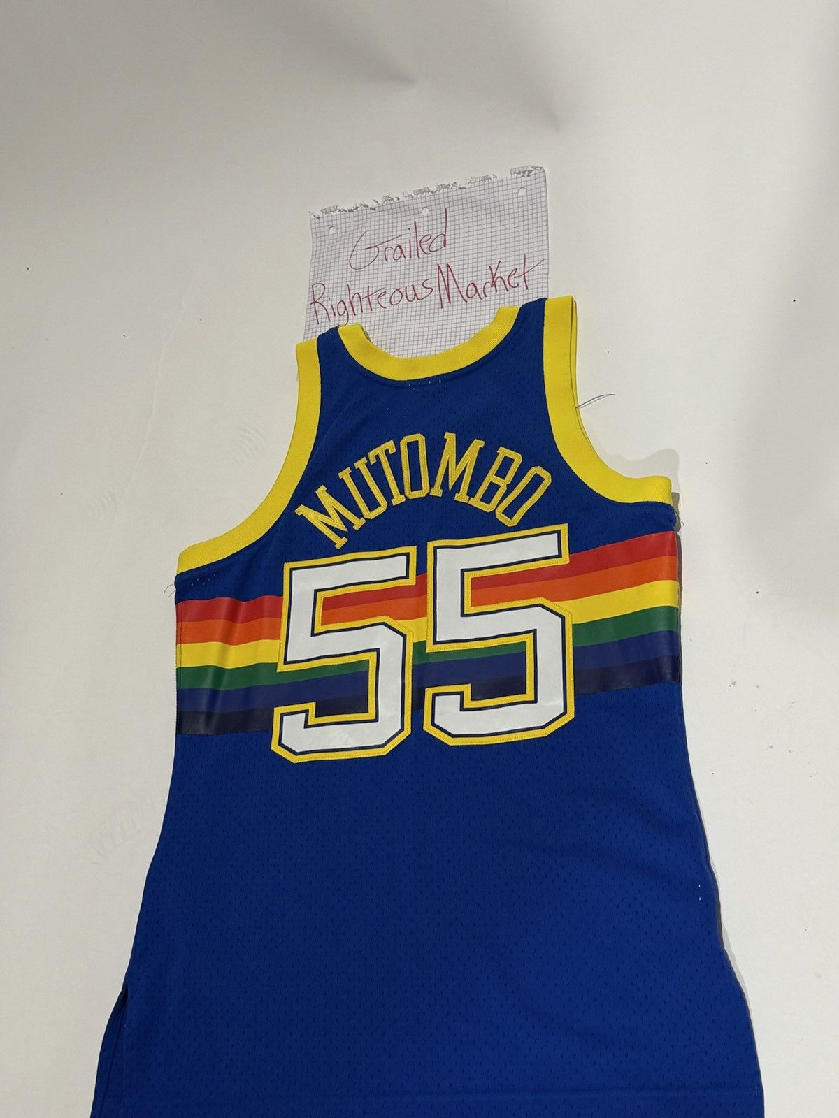 Mitchell & Ness Mitchell & Ness 91-92 Dikembe Mutimbo Jersey Size US M / EU 48-50 / 2 - 2 Thumbnail