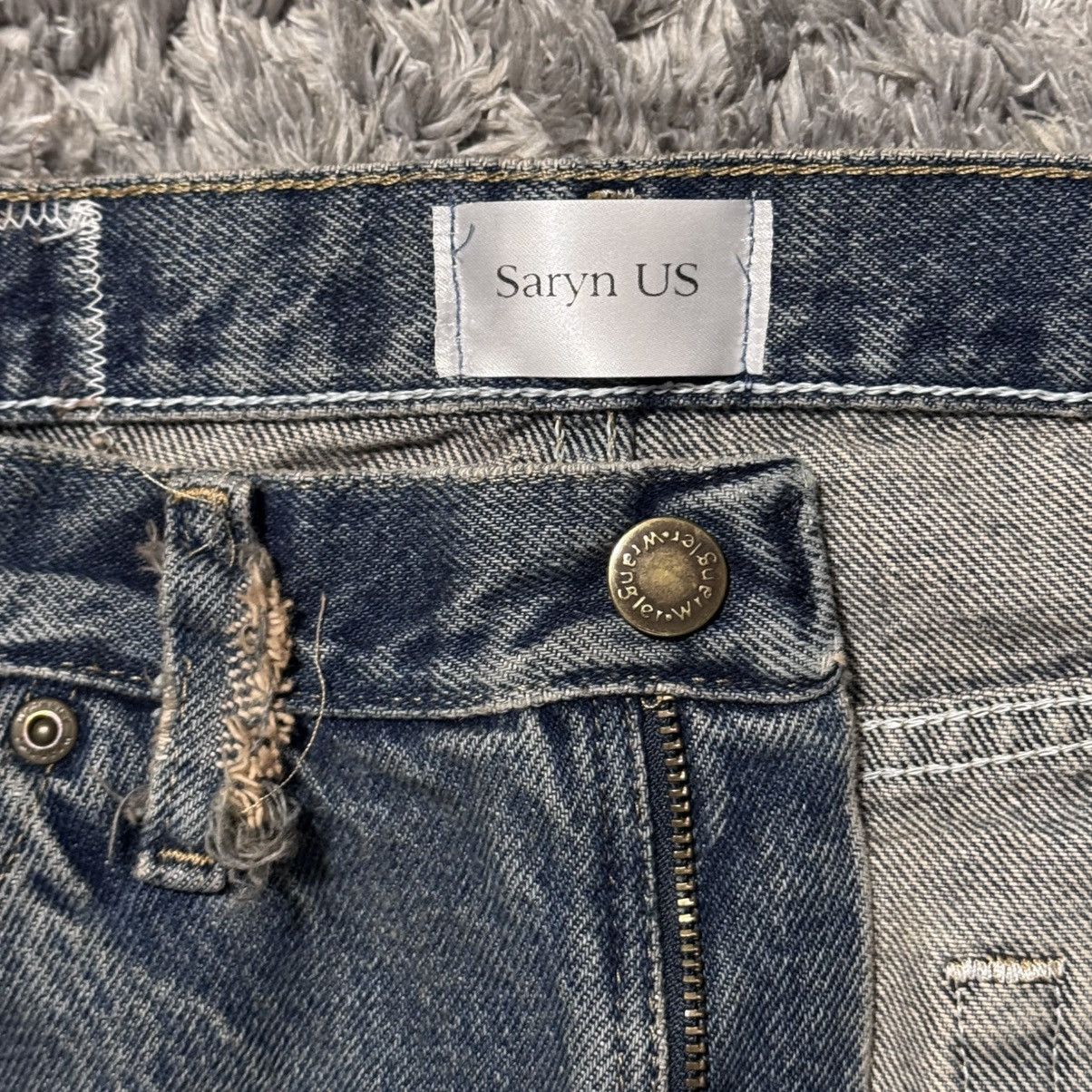 Japanese Brand × Vintage Vintage Distressed Denim Boro Patched 30x31 Jeans Undercover Size US 30 / EU 46 - 7 Thumbnail