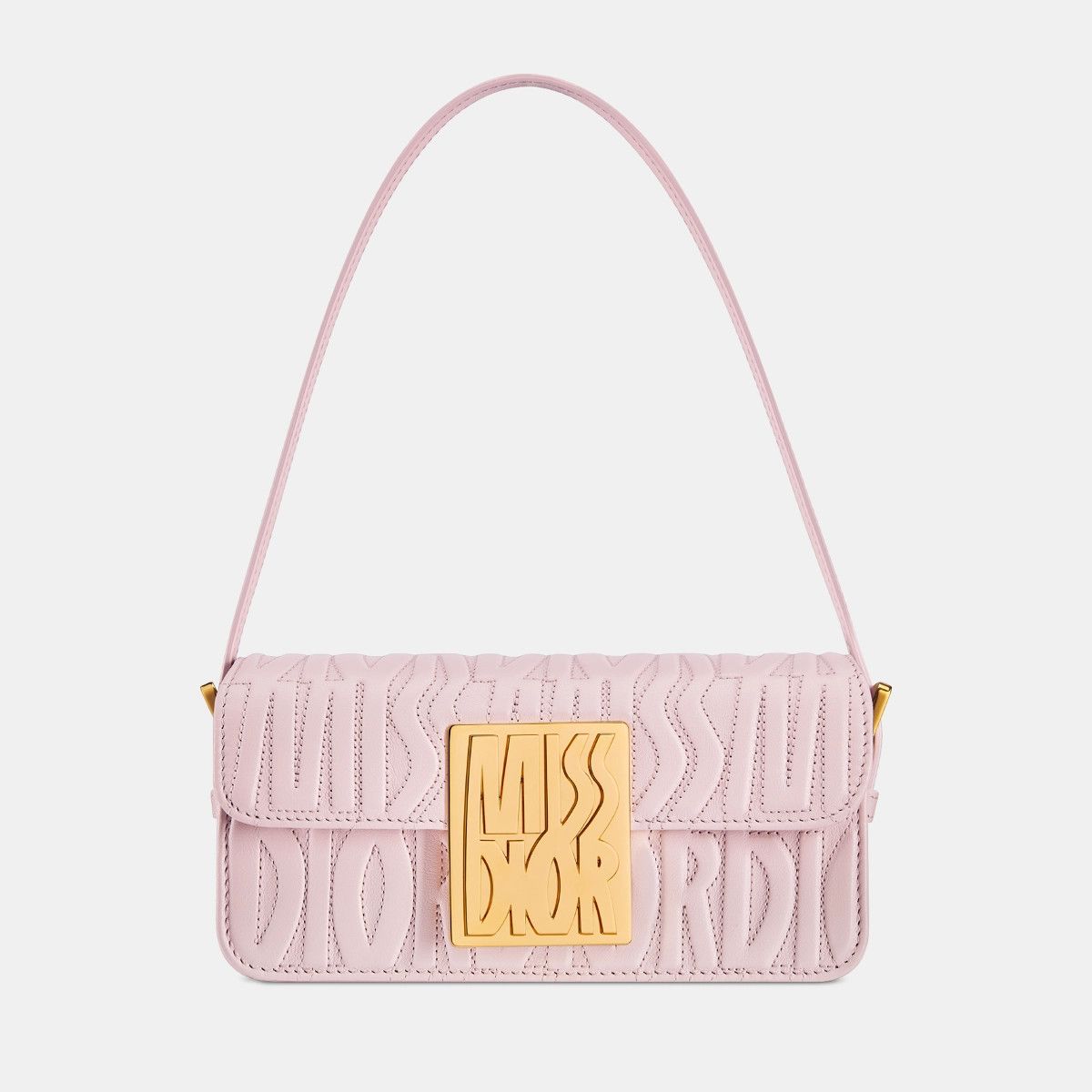 Dior o1bcso1str0226 Size:OS/Miss Dior Flap Bag in Pale Pink Size ONE SIZE - 2 Thumbnail