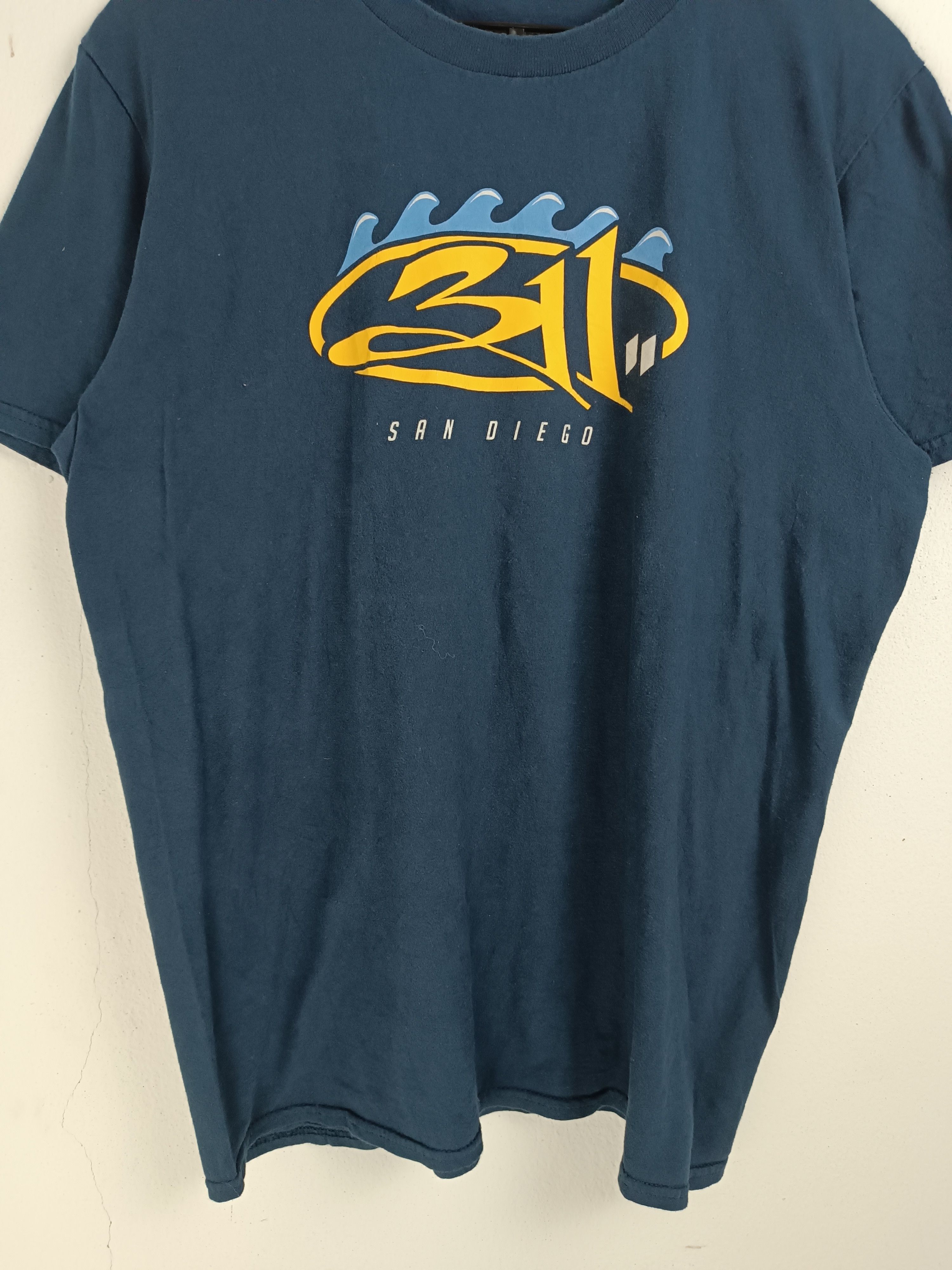 Band Tees VINTAGE 311 SAN DIEGO TOUR LIST punk sublime nofx greenday Size US M / EU 48-50 / 2 - 7 Thumbnail