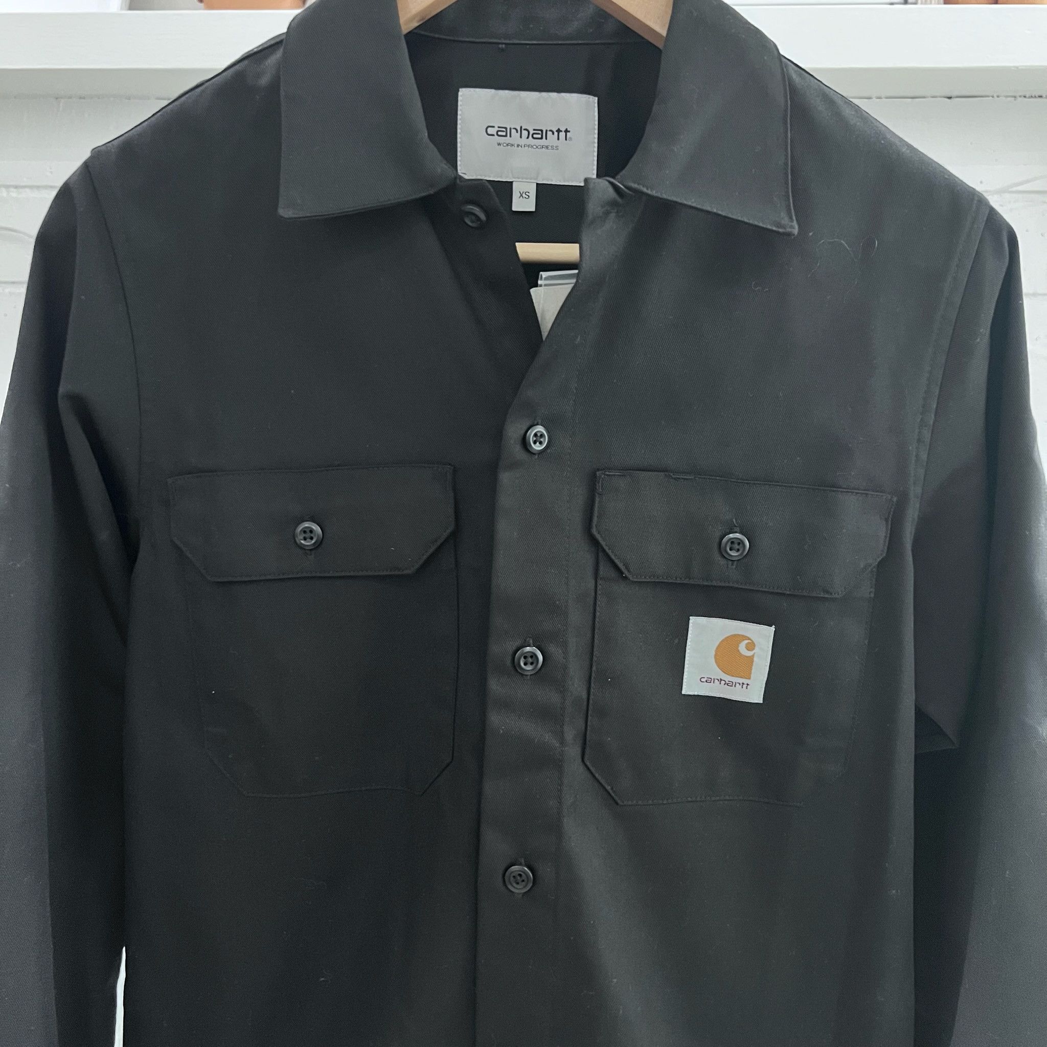 Carhartt Wip Carhartt WIP Patch Logo Long Sleeve Master Button Up Shirt Size US XS / EU 42 / 0 - 2 Thumbnail