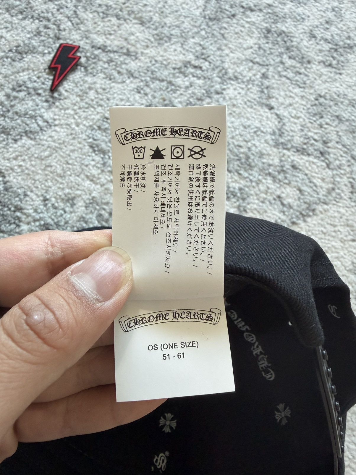 Chrome Hearts CH RS3 Baseball Hat Size ONE SIZE - 7 Thumbnail