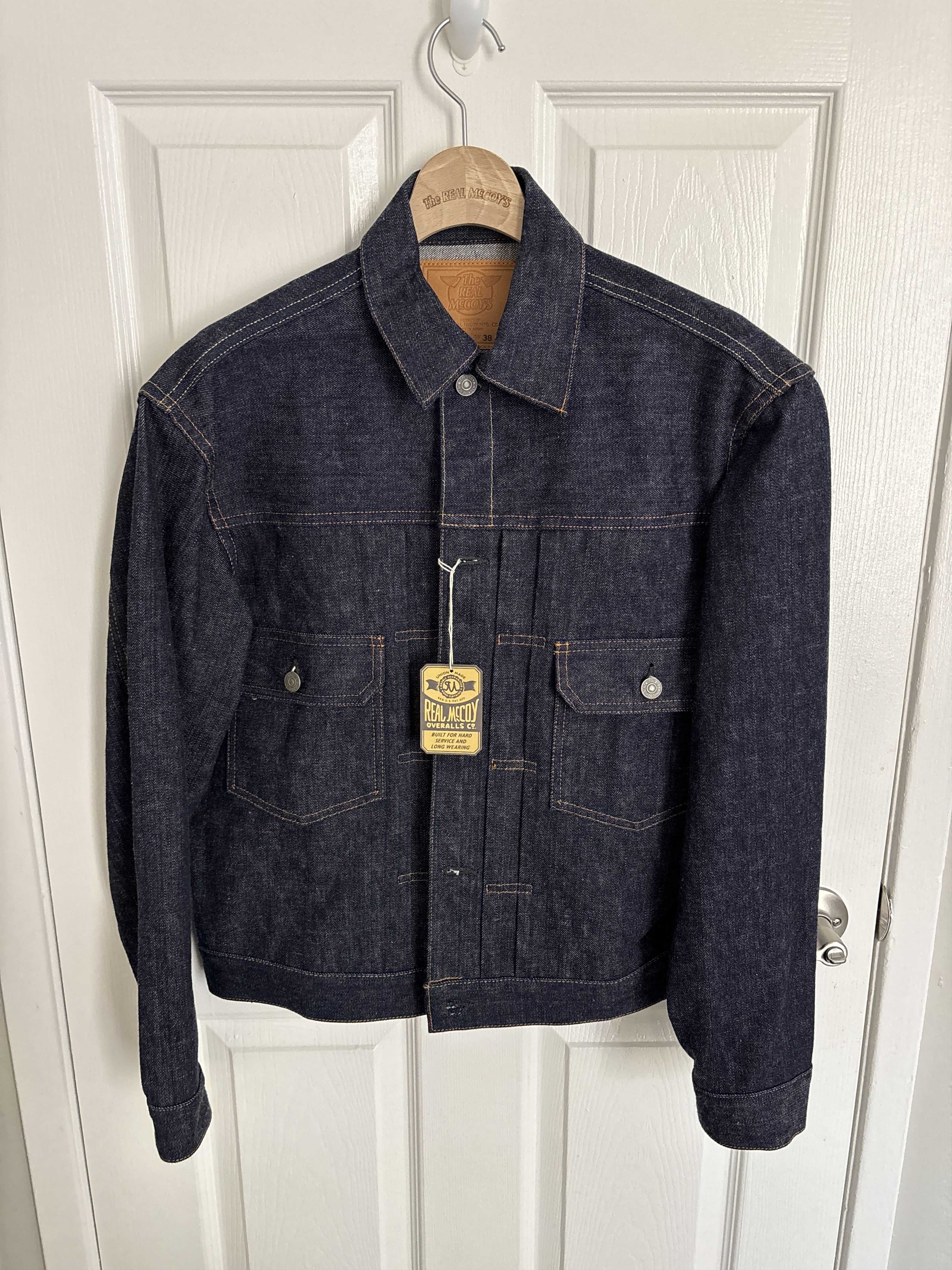 The Real McCoy's THE REAL McCOY'S LOT.001XXJ MJ25011 Denim Jacket - Size 40 Size US M / EU 48-50 / 2 - 2 Thumbnail