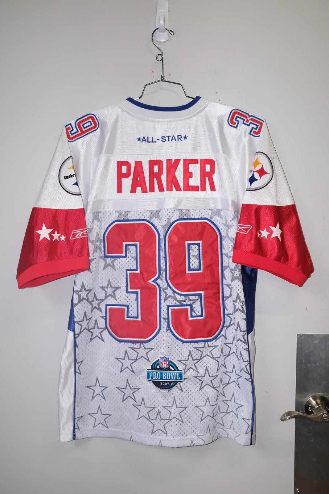 Reebok 07' Reebok Pro Bowl Steelers Willie Parker Jersey Size US XL / EU 56 / 4 - 2 Thumbnail