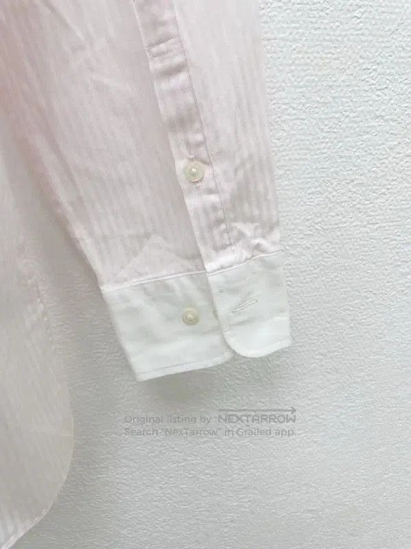 Burberry Burberry Men's Pink Cotton Long Sleeve Shirt. Size US L / EU 52-54 / 3 - 7 Thumbnail