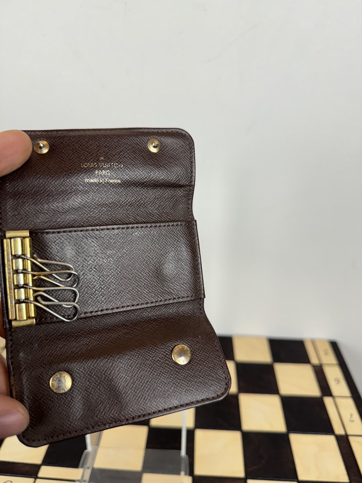 Leather Leather key holder Louis Vuitton monogram original item Size ONE SIZE - 3 Thumbnail