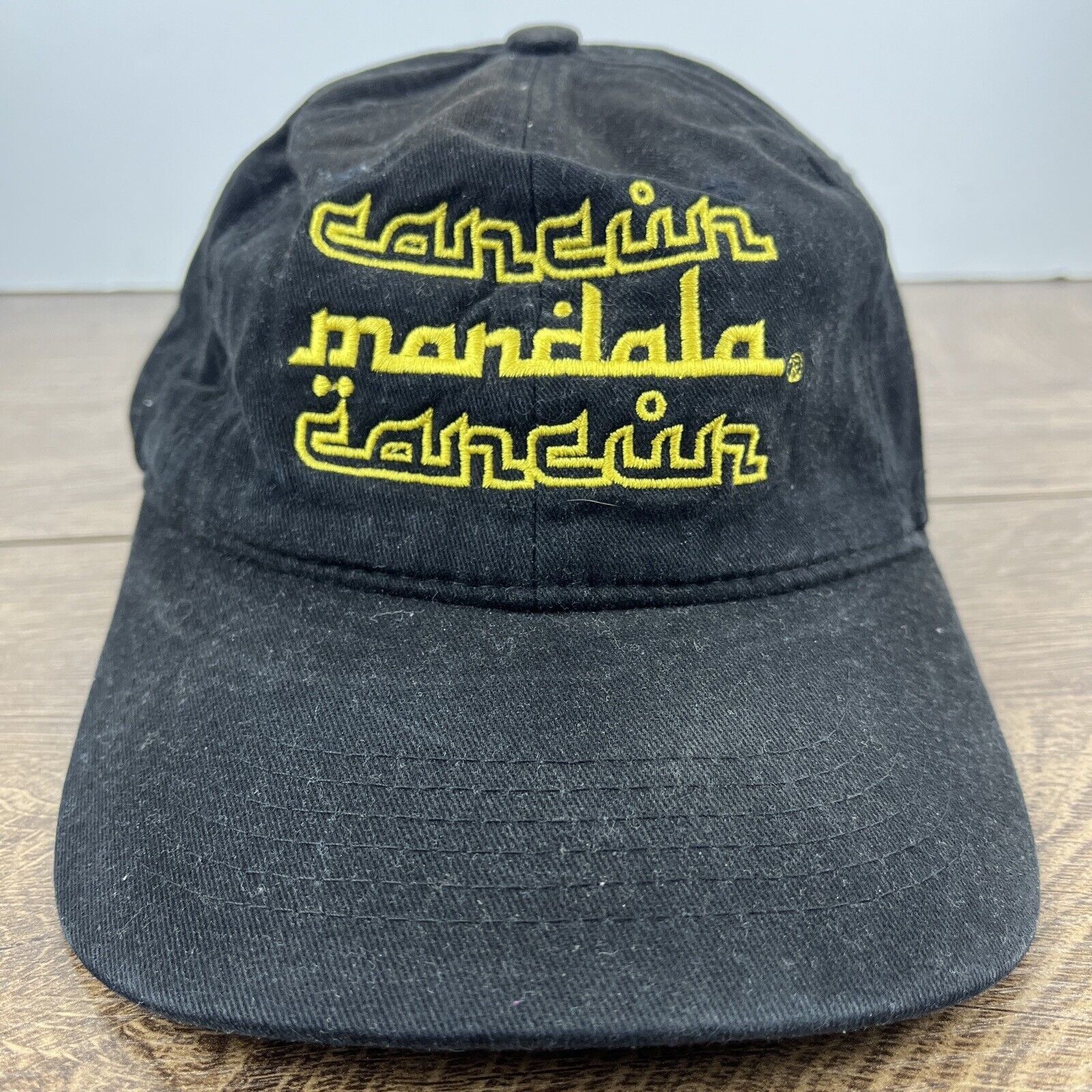 Other Mandala Hat Mandala Black Hat Adjustable Adult Size Hat Blac Size ONE SIZE - 3 Thumbnail