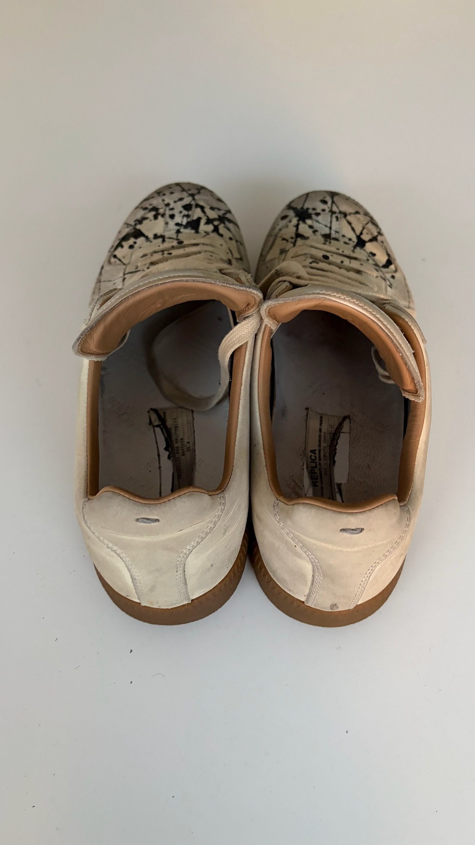 Maison Margiela Paint Splatter Replica Sneakers Size US 10 / EU 43 - 7 Thumbnail