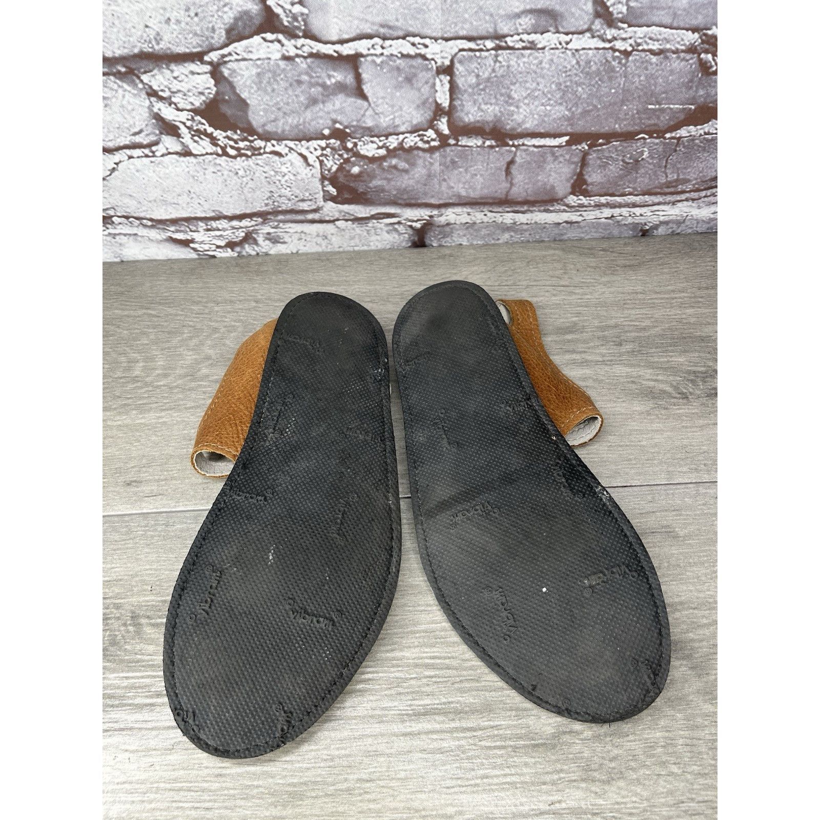 Soulstar Softstar Barefoot Minimalist Brown Leather Ankle Strap Vibra Size US 5 / IT 35 - 17 Thumbnail