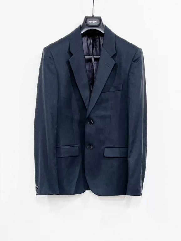 Versace Versace Main line suit black wool and cashmere blend blaze Size US M / EU 48-50 / 2 - 1 Thumbnail
