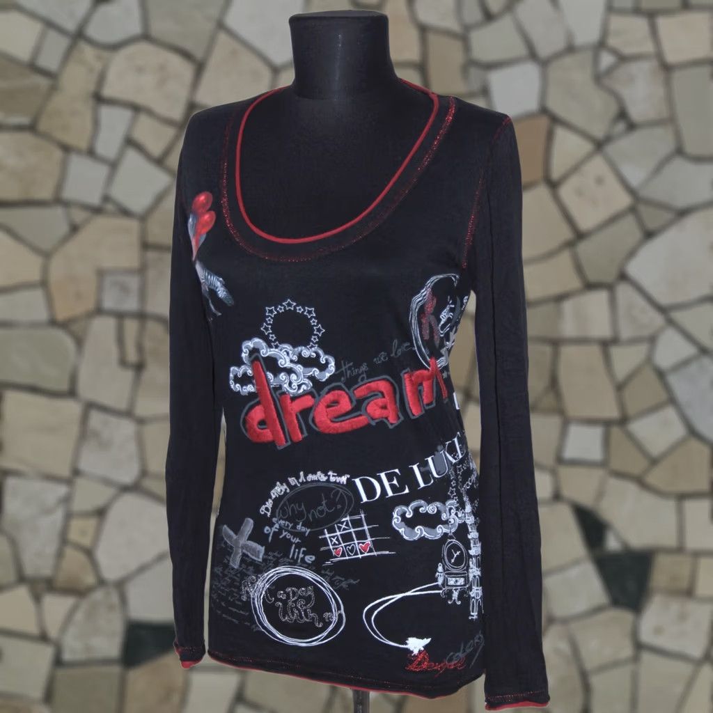 Desigual Desigual Shirt Tunic Womens S Multicoloured Cotton,Viscose Long Sleeves Size S Desigual Shirt Tunic Womens S Multicoloured Cotton Viscose Long Sleeves Size S / US 4 / IT 40 - 1 Thumbnail