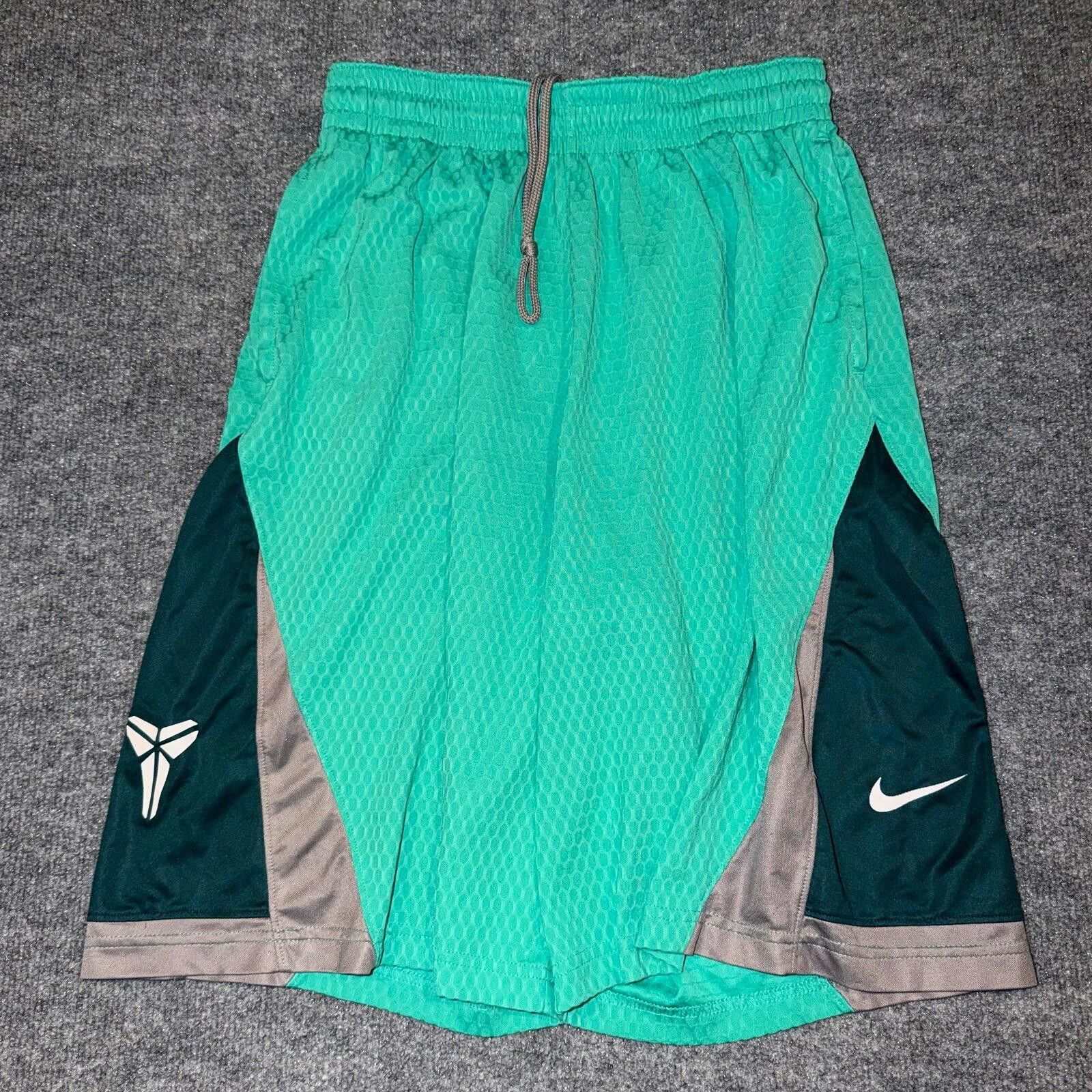 Nike Nike Kobe Bryant Teal Mamba Hoop Shorts Mens MD VTG Rare Size US 32 / EU 48 - 1 Thumbnail