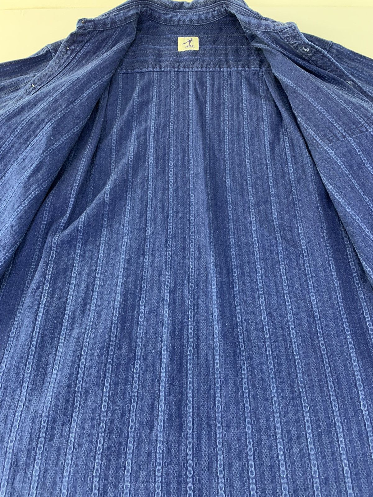 Hai Sporting Gear Hai Sporting Gear Denim Indigo Button Up Striped Hickory Size US L / EU 52-54 / 3 - 5 Thumbnail