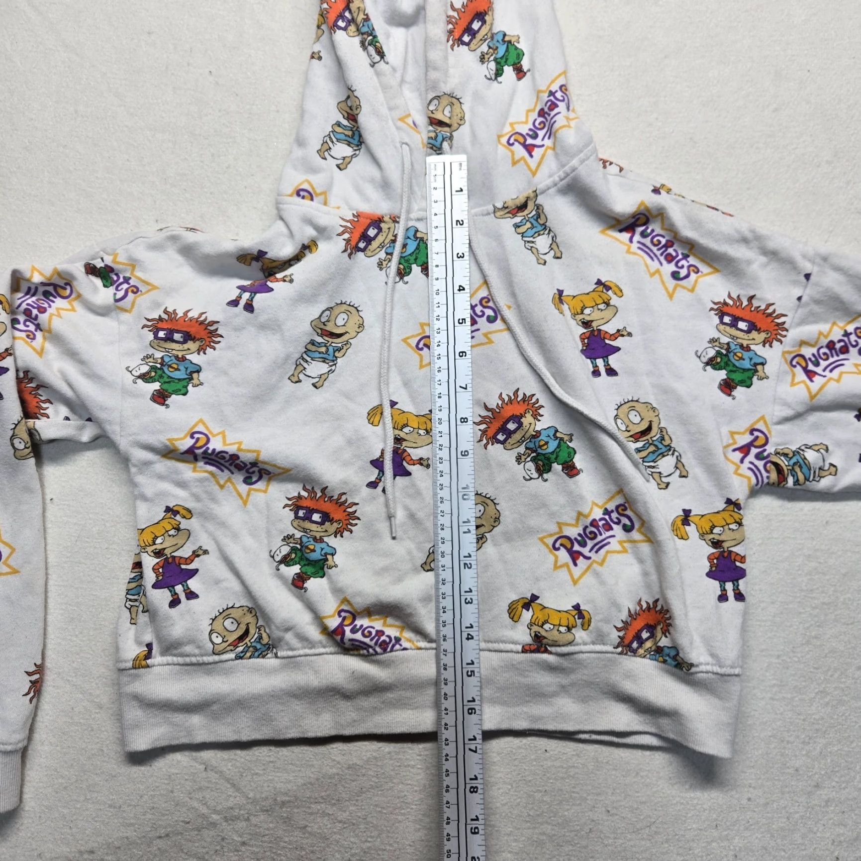 Nickelodeon Nickelodeon Rugrats Cropped Hoodie Sweatshirt Sweater Adult Women's S Size S / US 4 / IT 40 - 6 Thumbnail