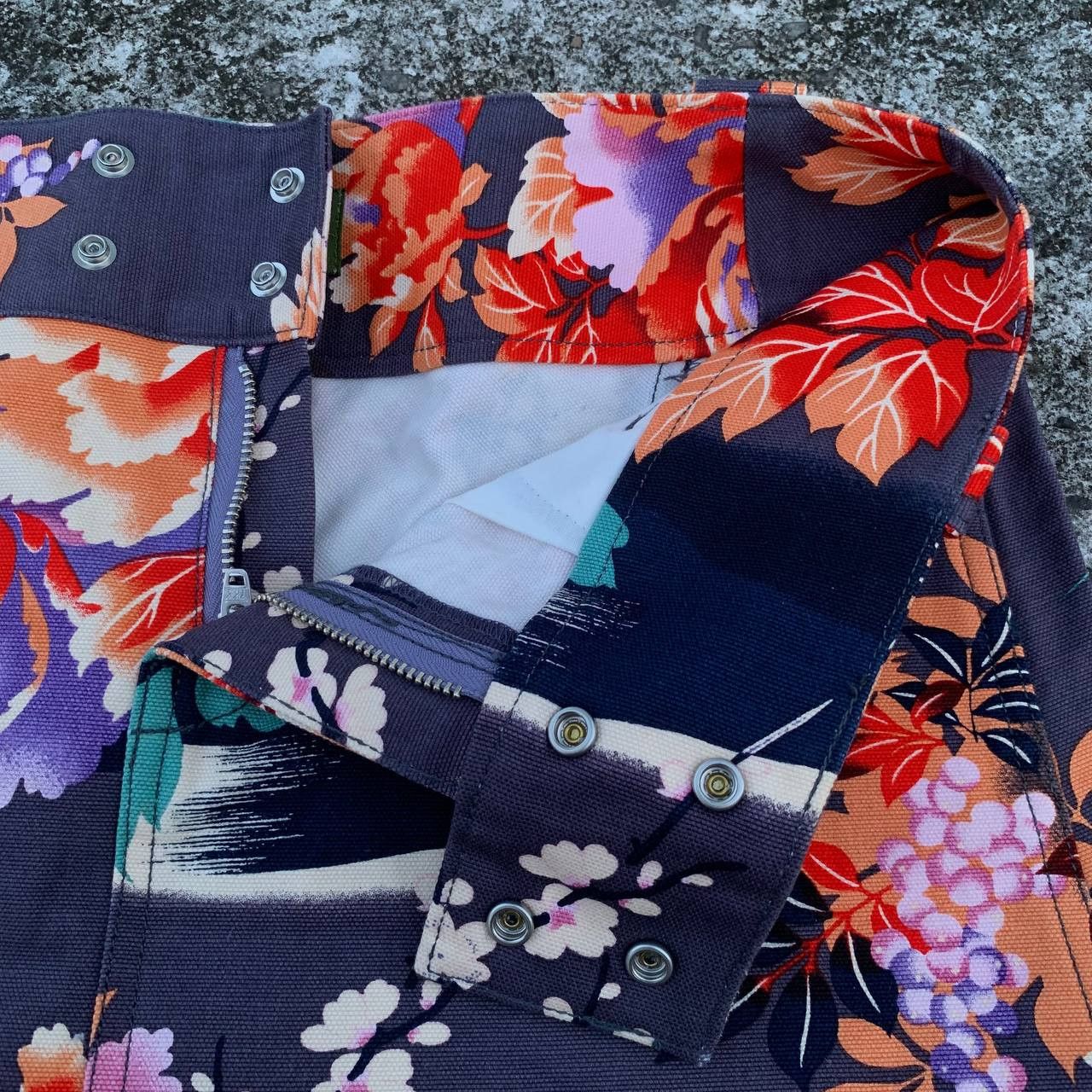 Japanese Brand Women Glamdy Japan Flora Skirt Floral Japanese brand Size 30" / US 8 / IT 44 - 3 Thumbnail