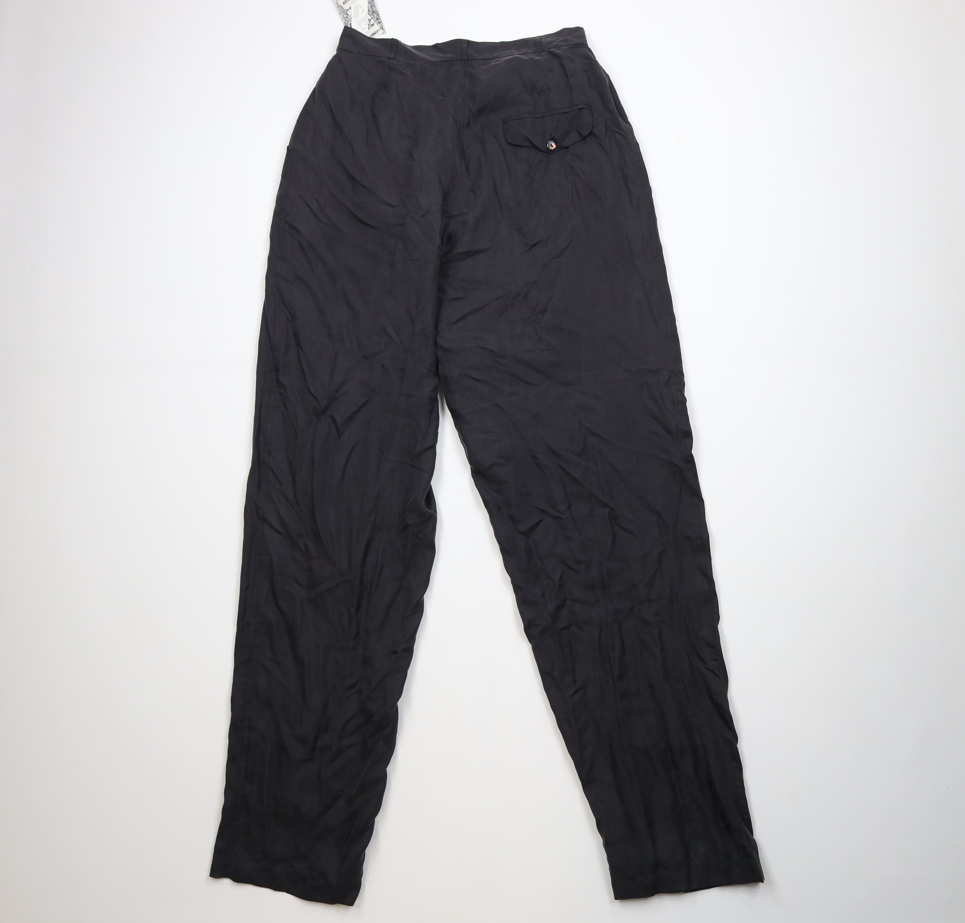 Vintage Deadstock Vintage 90s Streetwear Relaxed Fit Pants Black Size US 32 / EU 48 - 9 Thumbnail