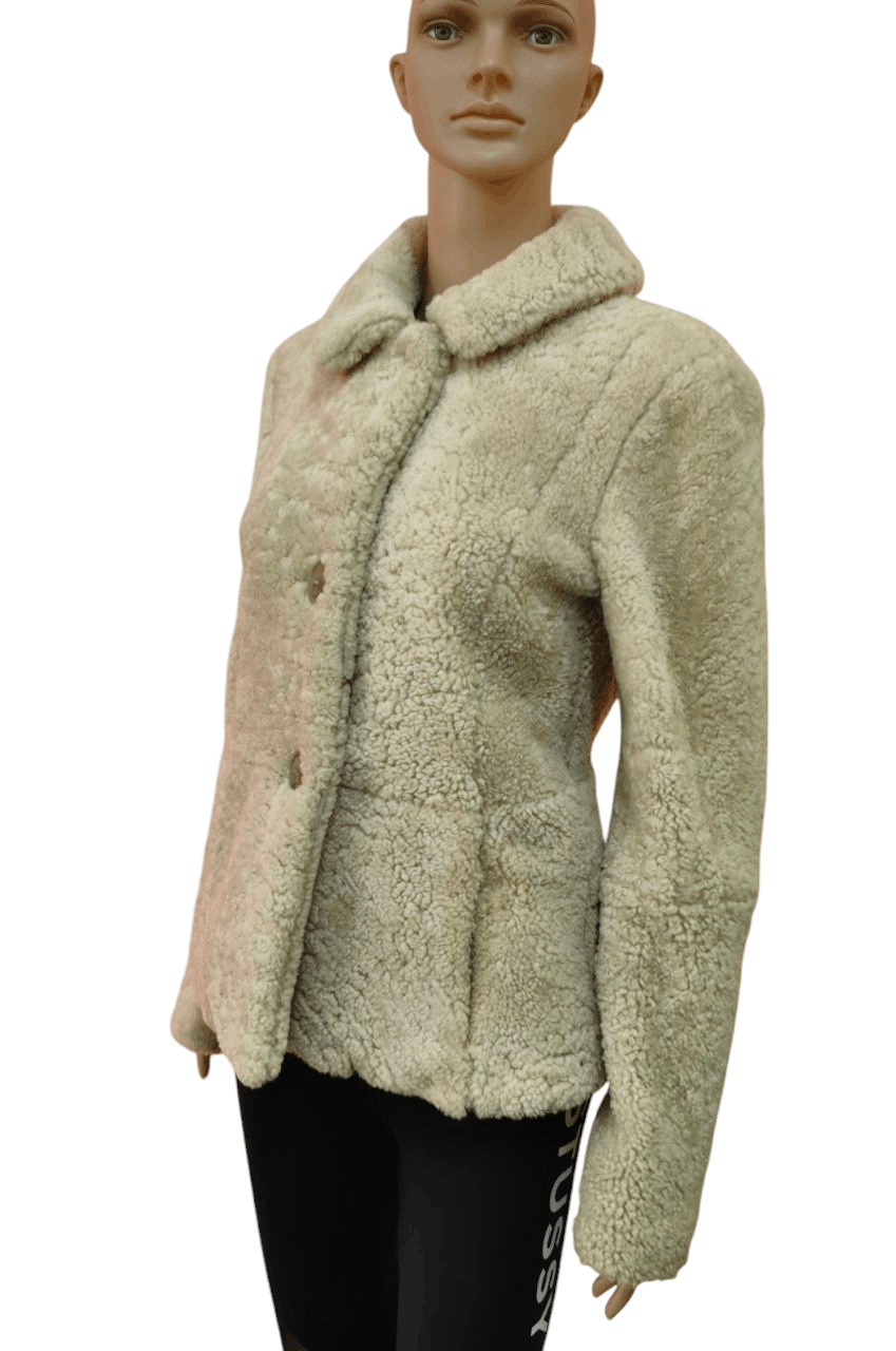 Max Mara Max Mara Deep Pile Fleece Jacket Made in Italy Size S / US 4 / IT 40 - 4 Thumbnail