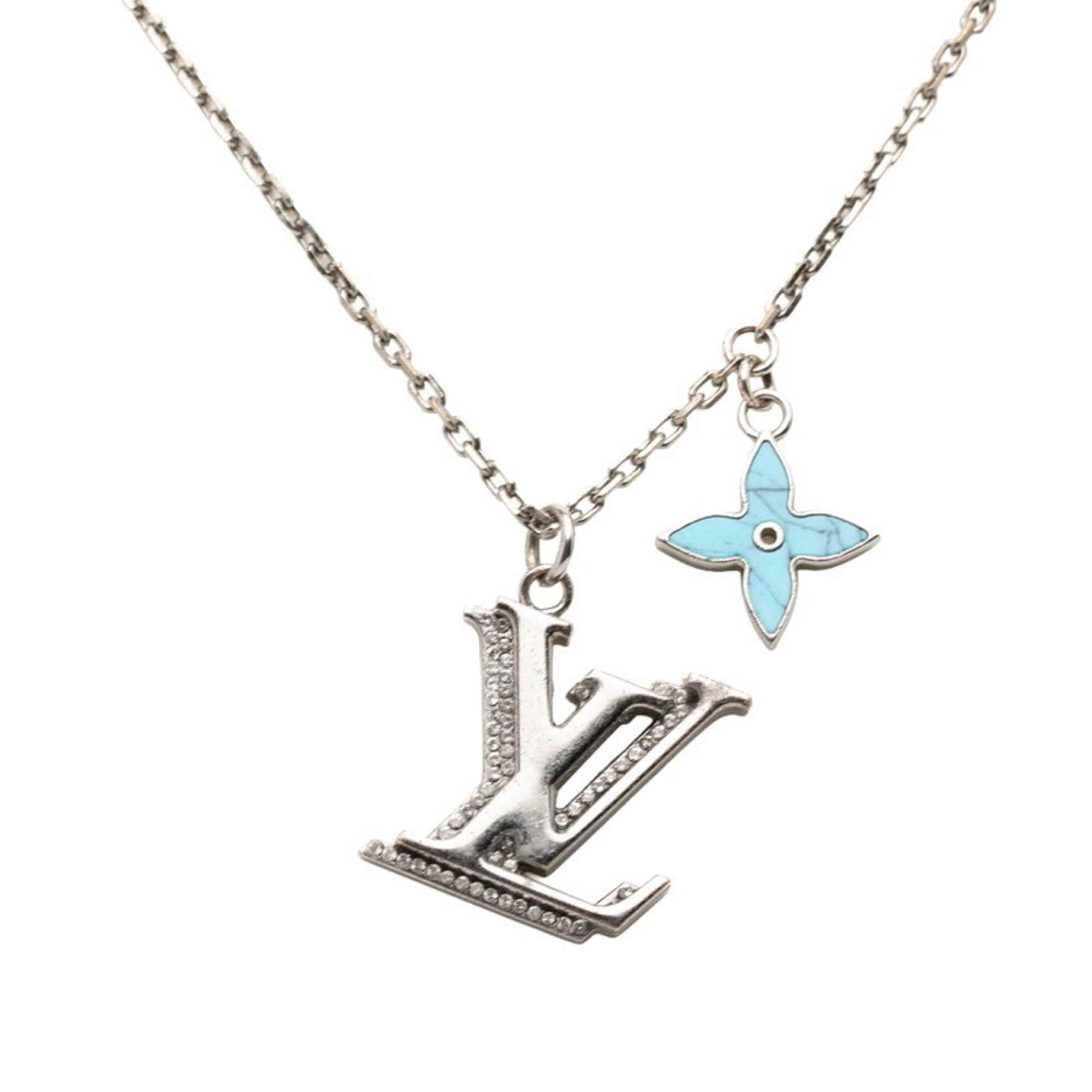 Louis Vuitton Louis Vuitton Necklace for Women and Men, Pendant LV 