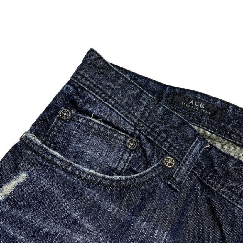 Japanese Brand 2000s Y2K AFFLICTION IFSIX LGB STYLE Size US 38 / EU 54 - 6 Thumbnail