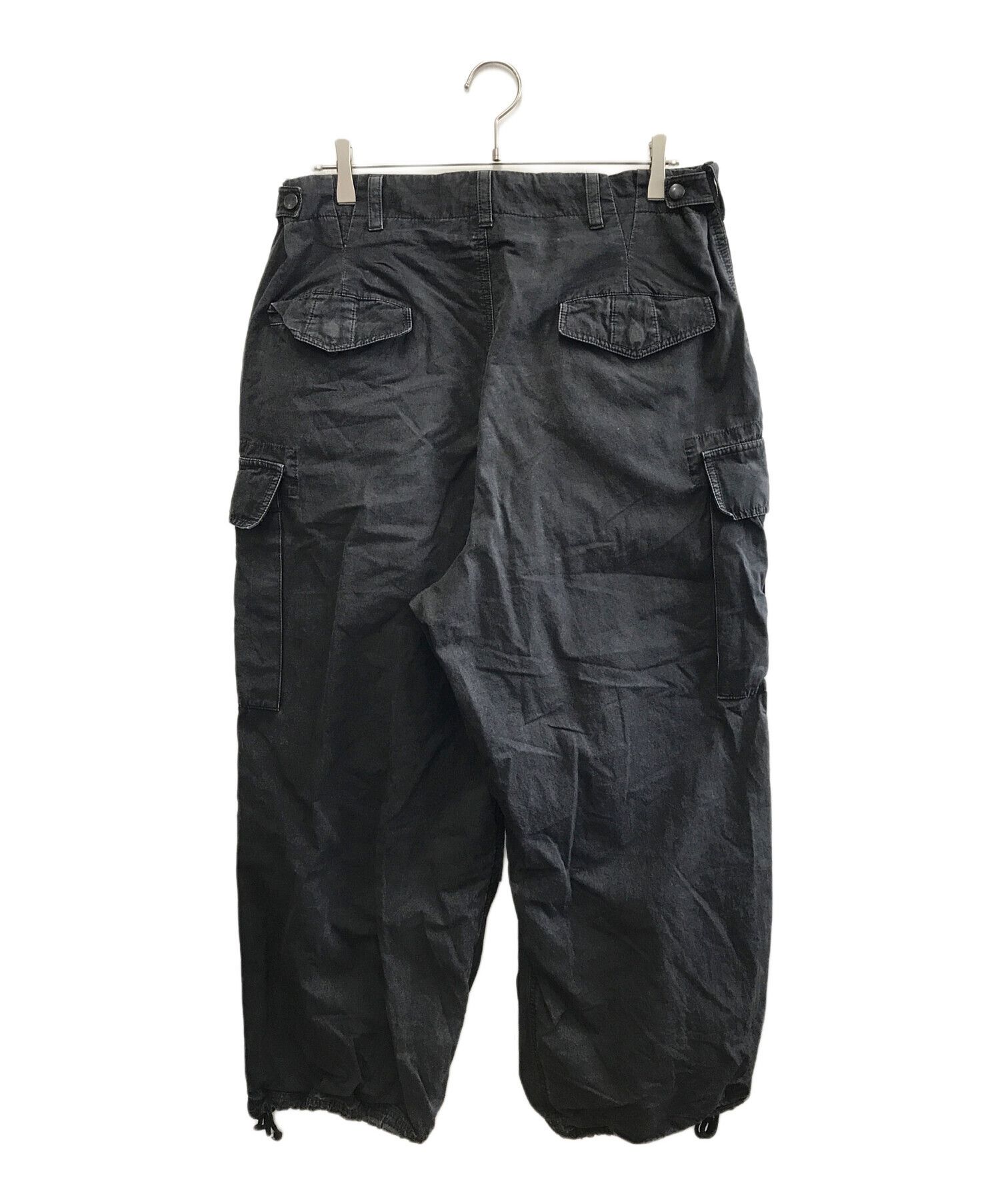 Yohji Yamamoto Yohji Yamamoto Pour Homme HV-P09-003 Cargo Pants Size US 33 - 2 Thumbnail