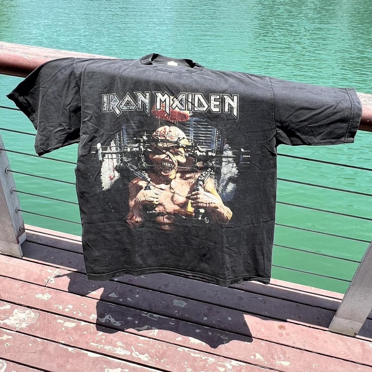 Iron Maiden Vintage 1995 Iron Maiden Size US XL / EU 56 / 4 - 1 Thumbnail