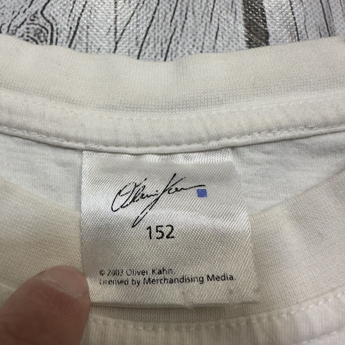 Vintage Vintage Oliver Kahn tee Size US S / EU 44-46 / 1 - 4 Thumbnail