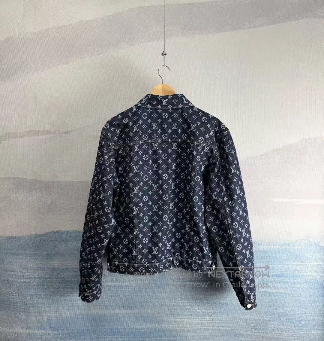Louis Vuitton LV x Timberland Dark Blue Pearl Button Denim Jacket. Size US M / EU 48-50 / 2 - 4 Thumbnail