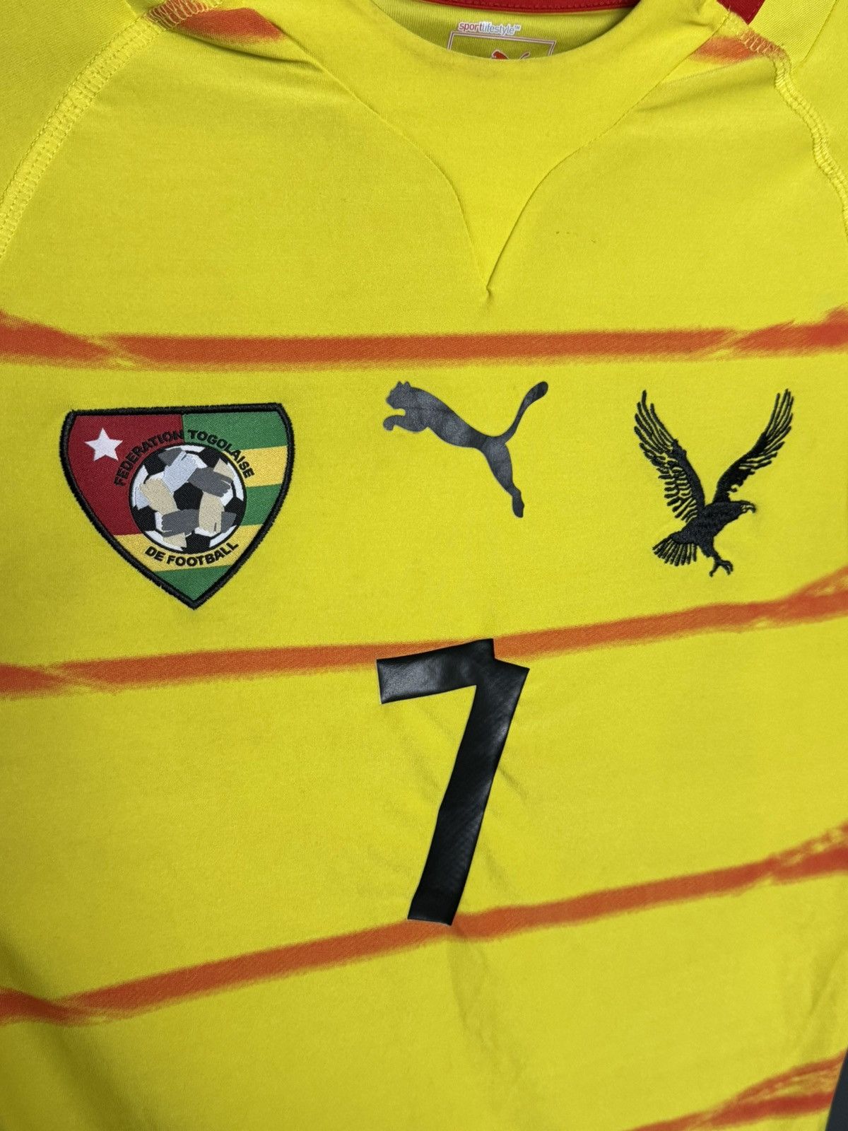 Puma Togo National Team 12/13 Home Player Issue Football Jersey Size US M / EU 48-50 / 2 - 3 Thumbnail